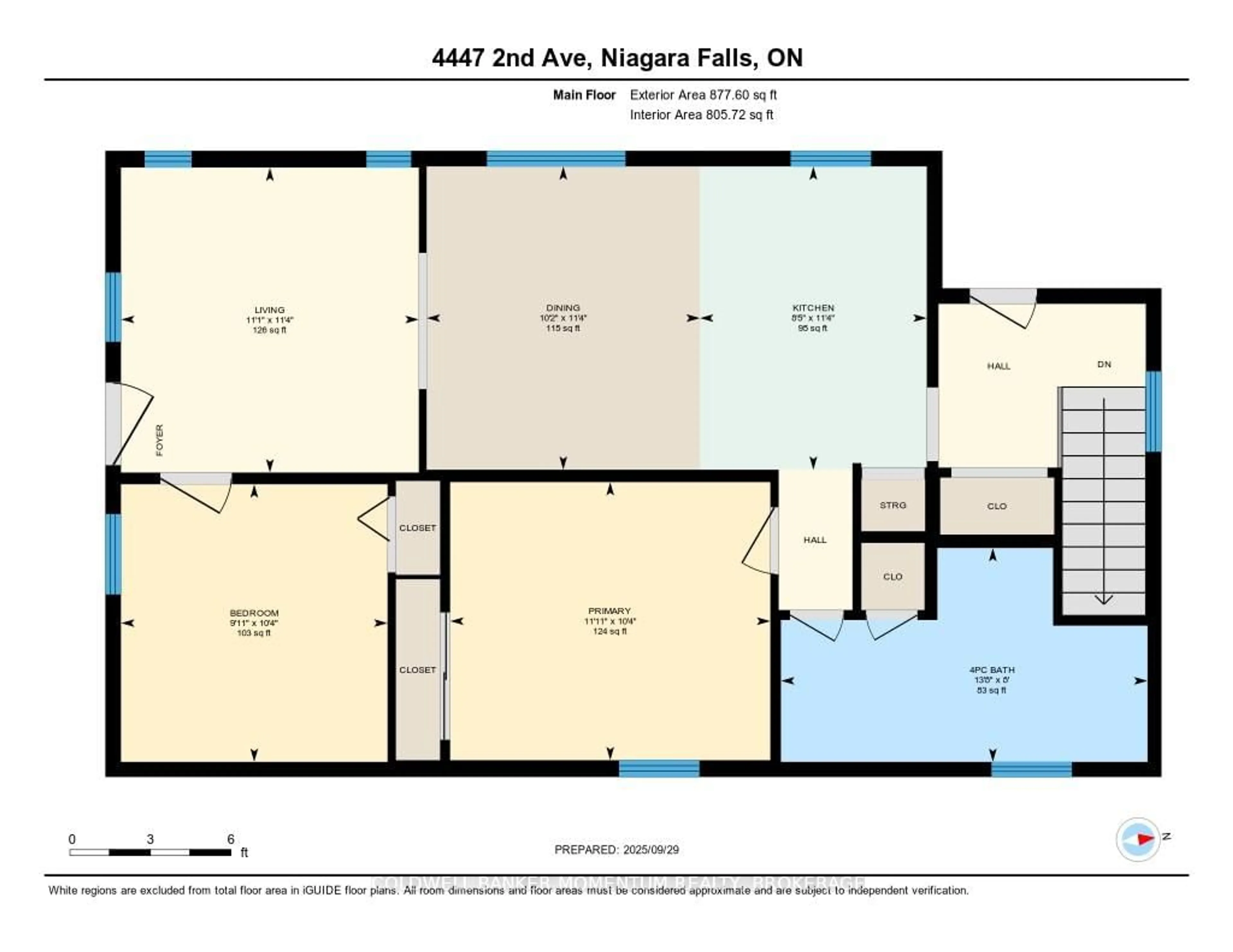 Floor plan for 4447 Second Ave, Niagara Falls Ontario L2E 4H1