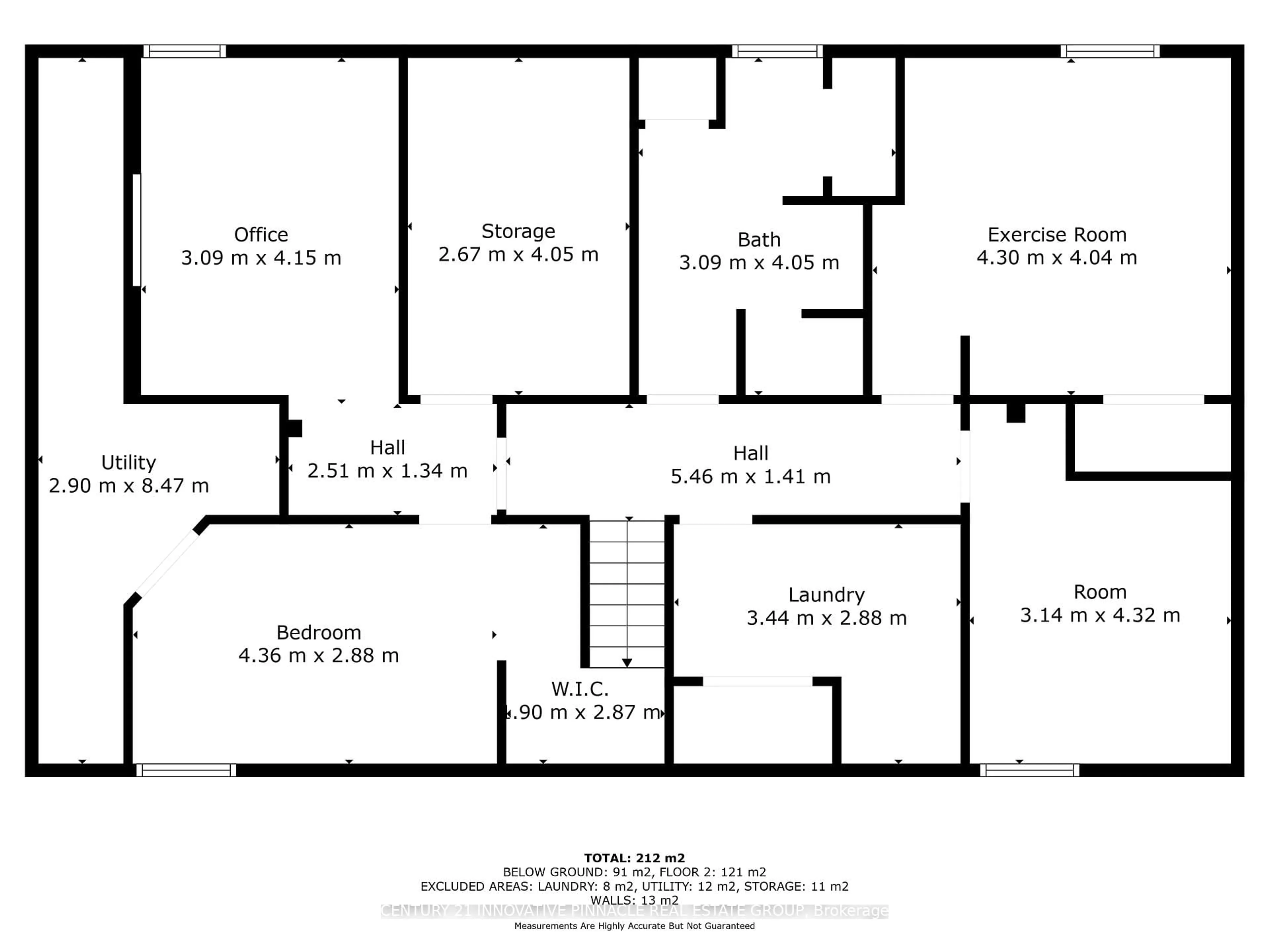 Floor plan for 594 Herbert St, Pembroke Ontario K8A 8E9