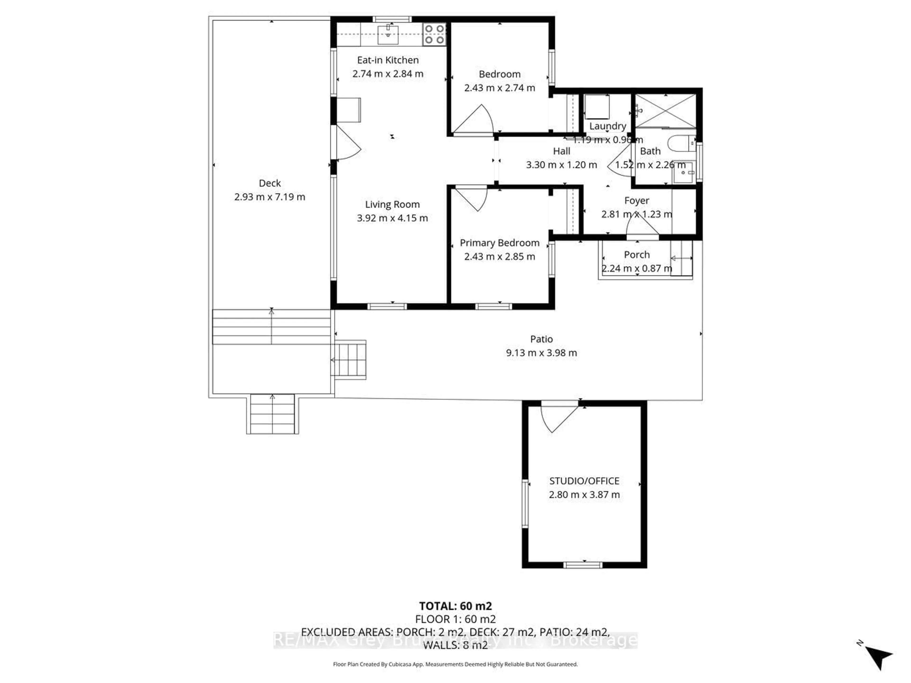 Floor plan for 861 Pike Bay Rd, Northern Bruce Peninsula Ontario N0H 2T0