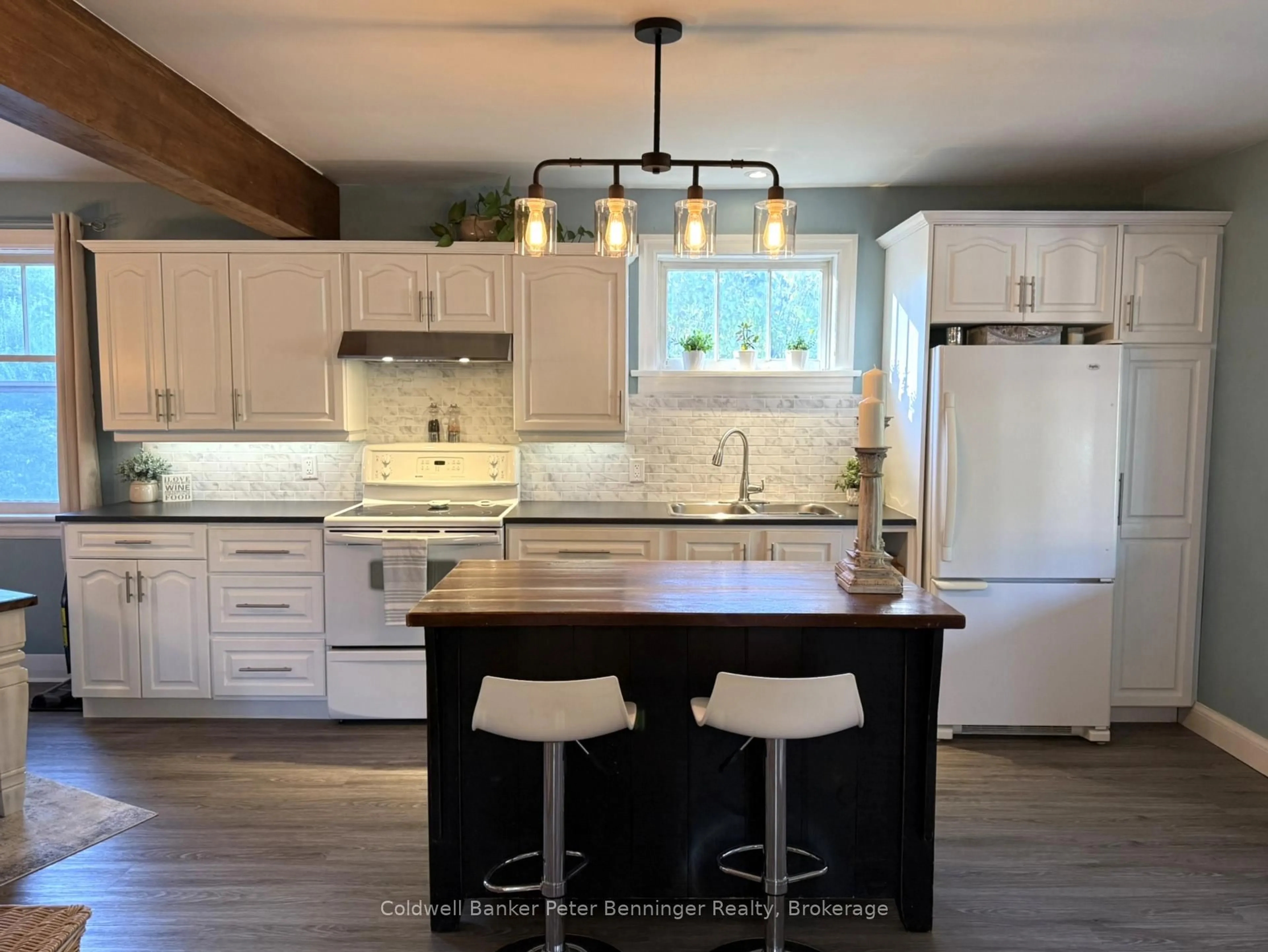 Open concept kitchen, unknown for 1216 Bruce Road 12, South Bruce Ontario N0G 1W0