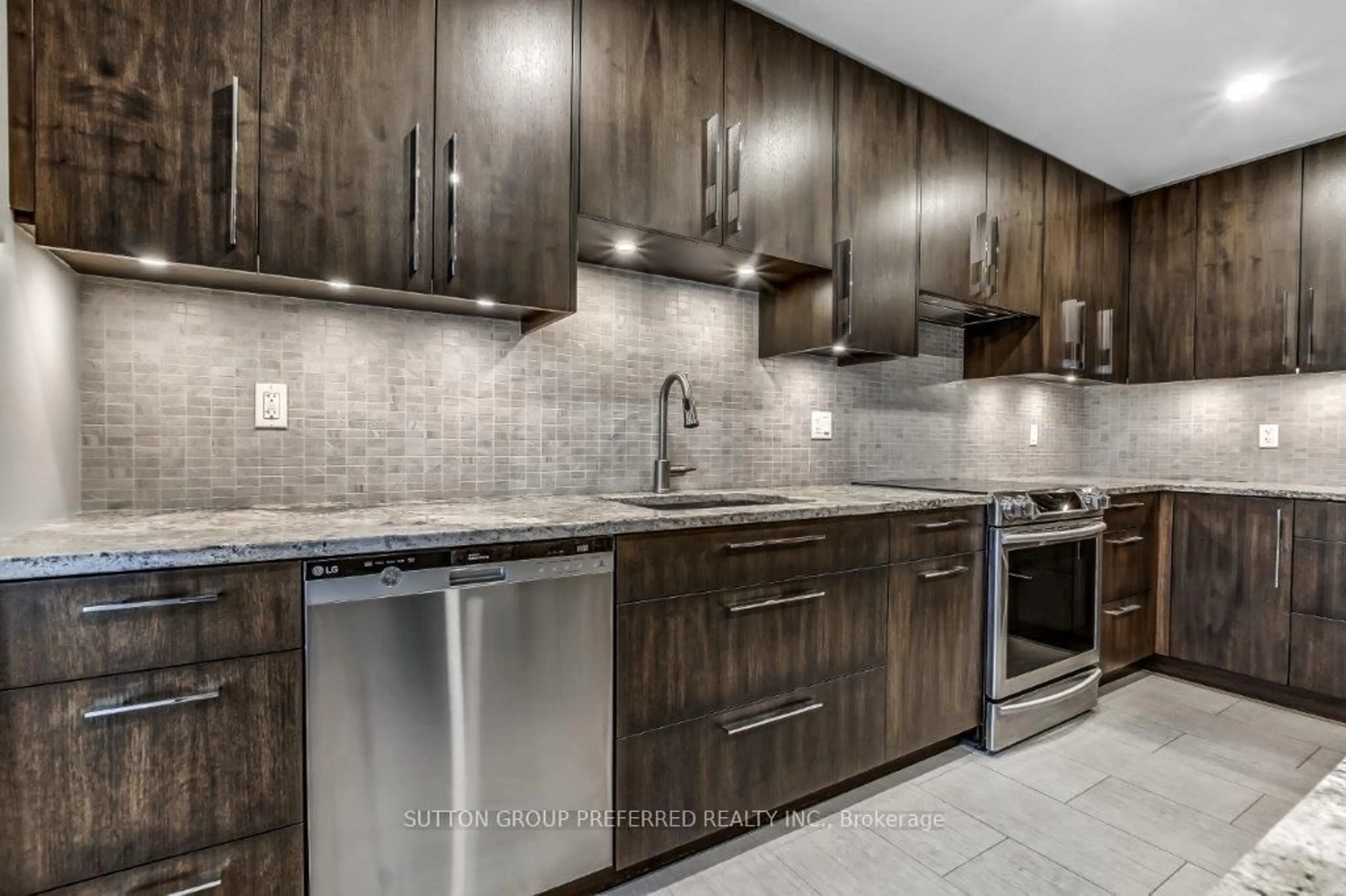 Contemporary kitchen, ceramic/tile floor for 163 Pine Valley Dr #12, London South Ontario N6J 4R1