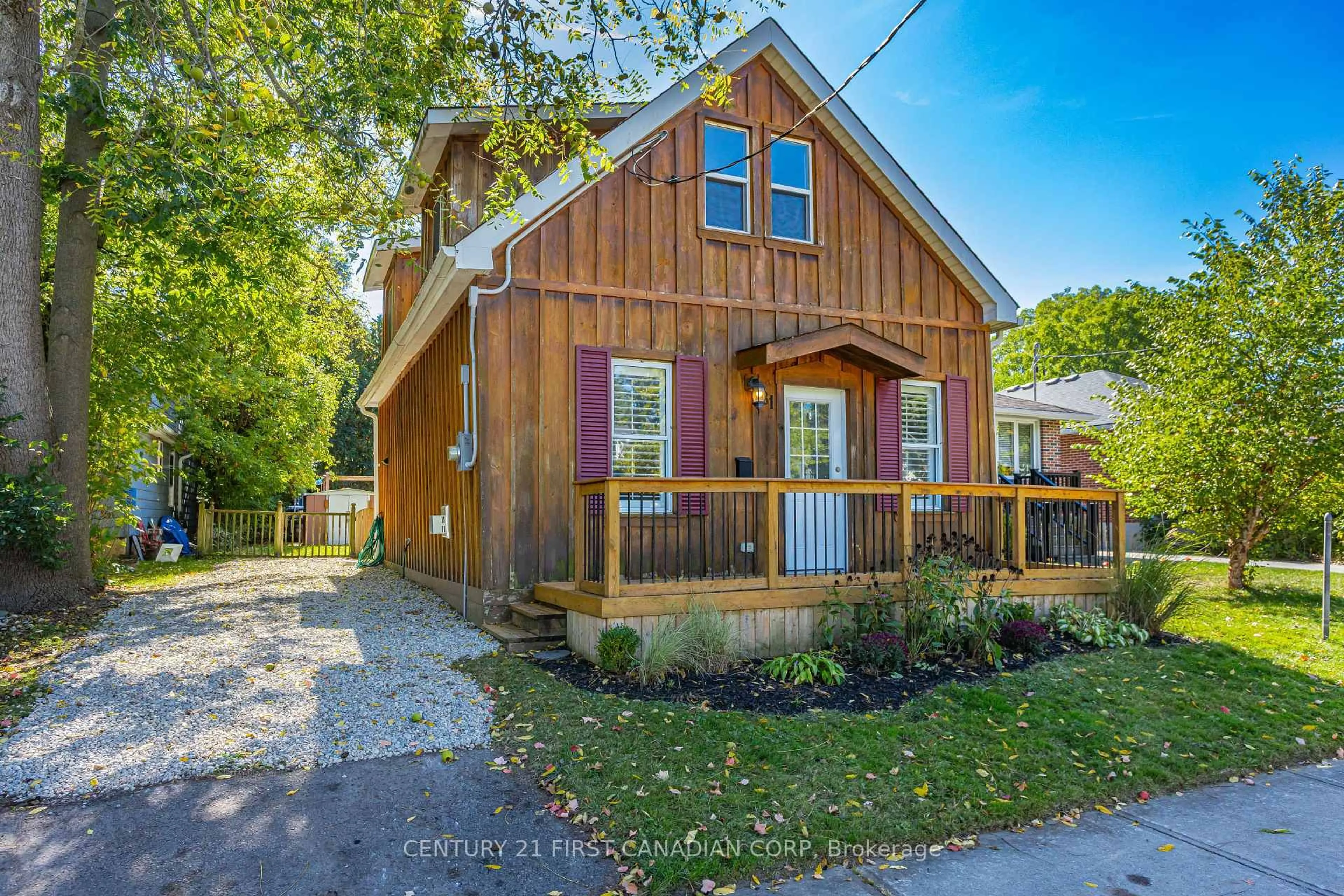 Home with brick exterior material, street for 81 Langarth St, London South Ontario N6J 1P5