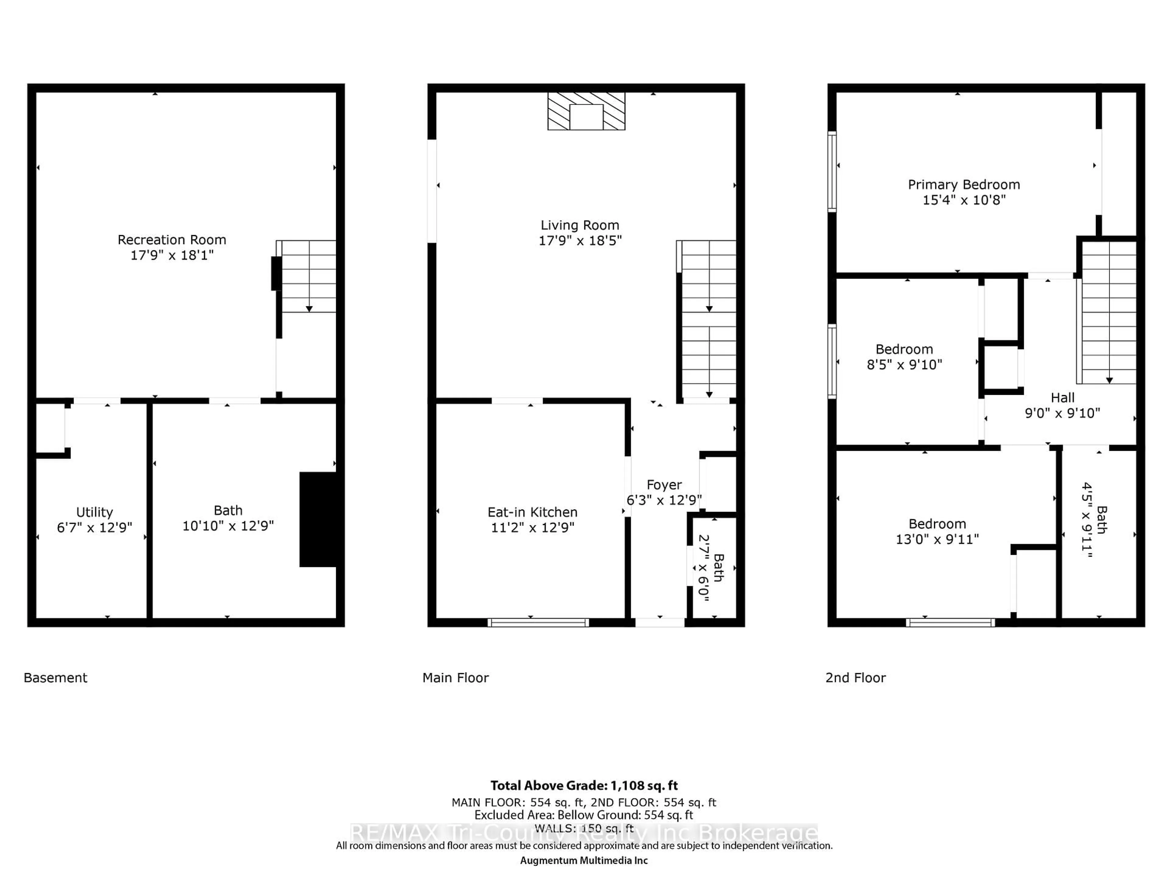 Floor plan for 15 Devonshire Ave #7, Tillsonburg Ontario N4G 4K7