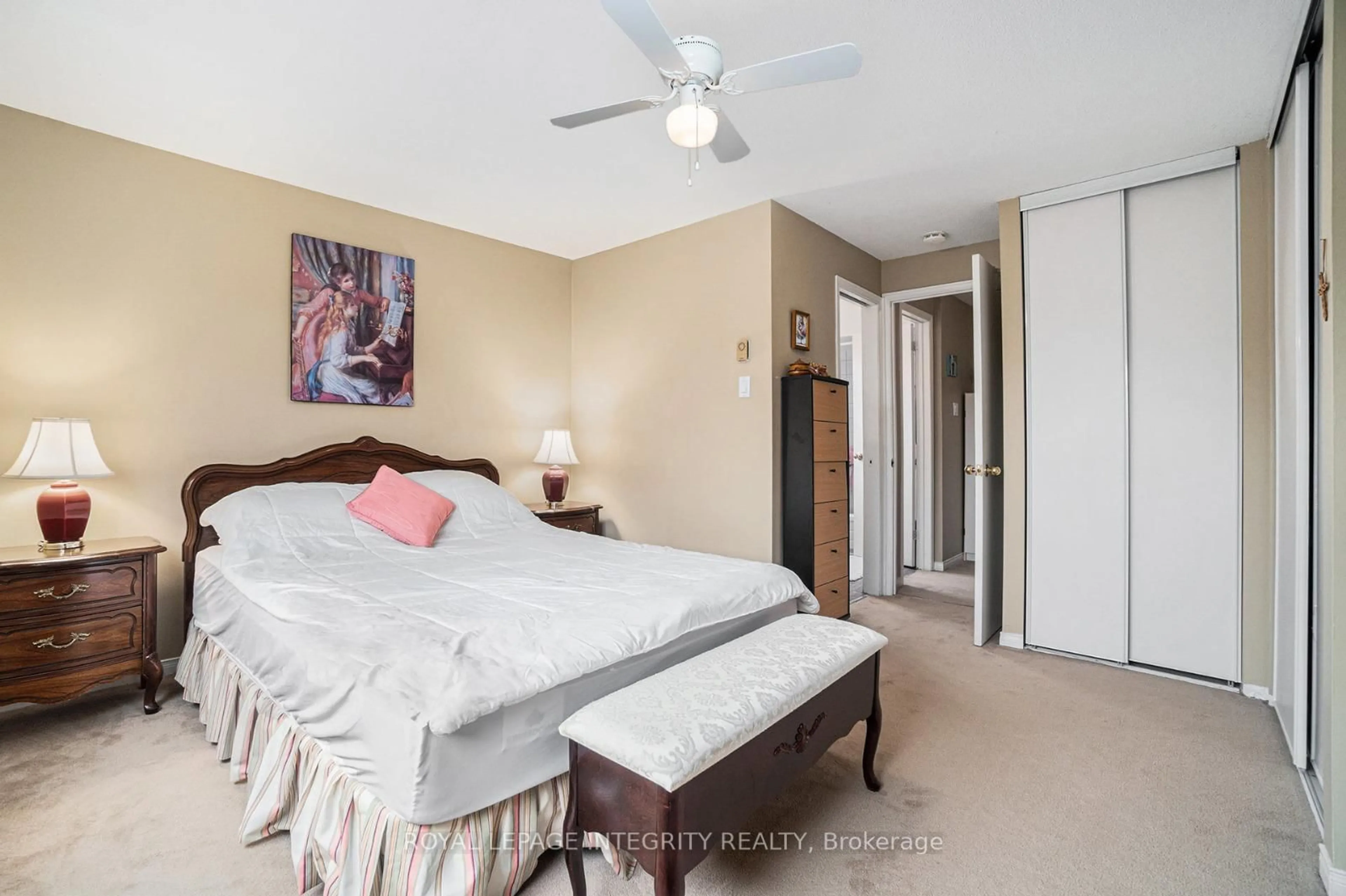 Bedroom with bed, unknown for 6 Sweetbriar Circ #7, Ottawa Ontario K2J 2K4