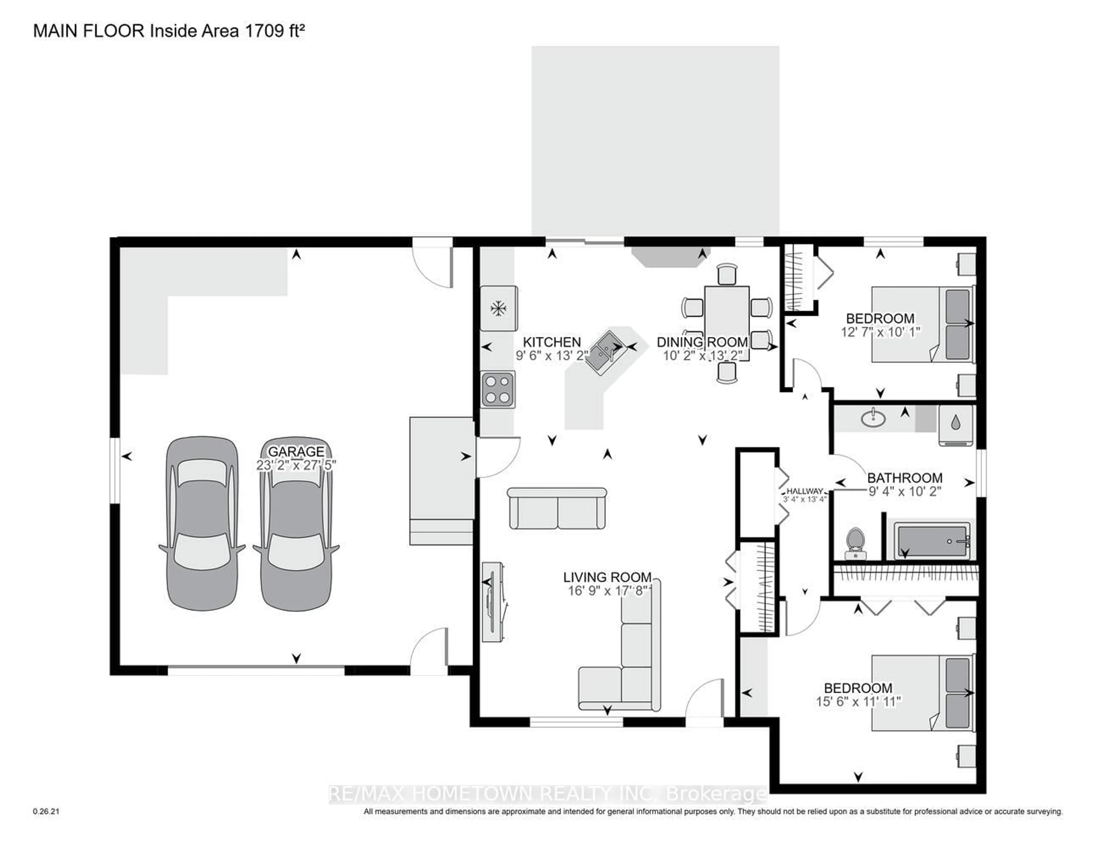 Floor plan for 8121 Main St, Augusta Ontario K0G 1R0