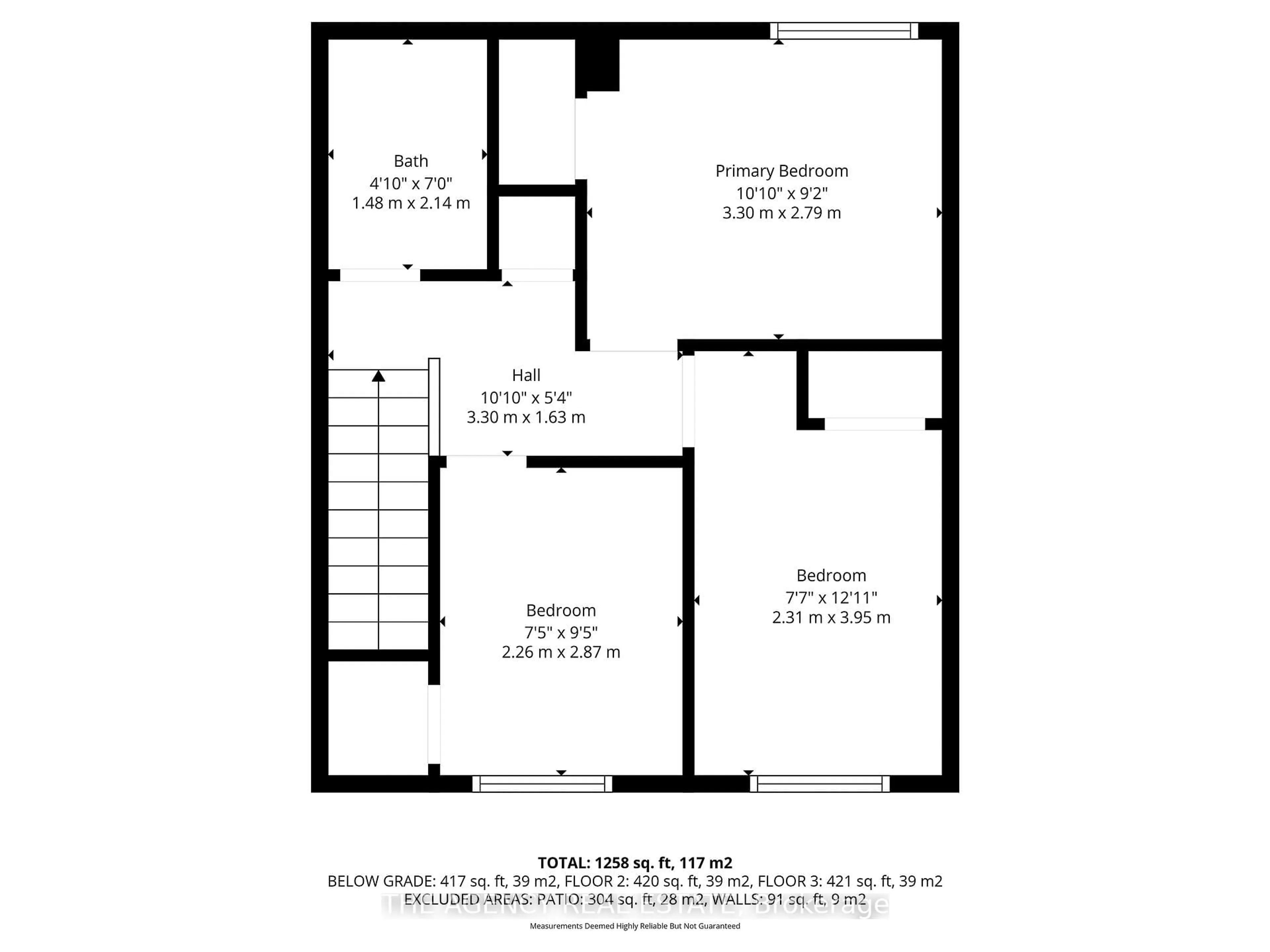 Floor plan for 825 Dundalk Dr #71, London South Ontario N6C 3V6