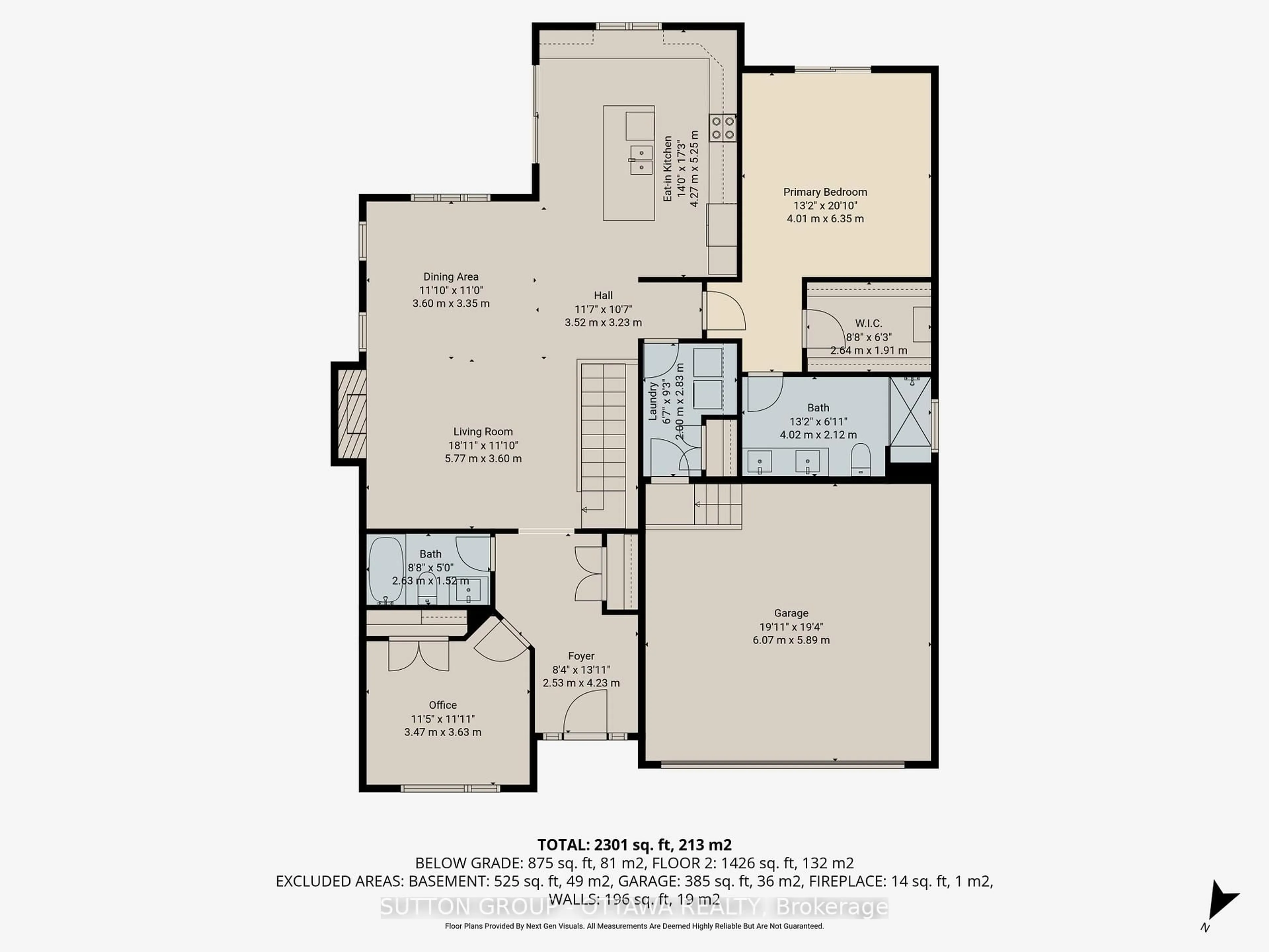 Floor plan for 1148 Avignon St, Russell Ontario K0A 1W0