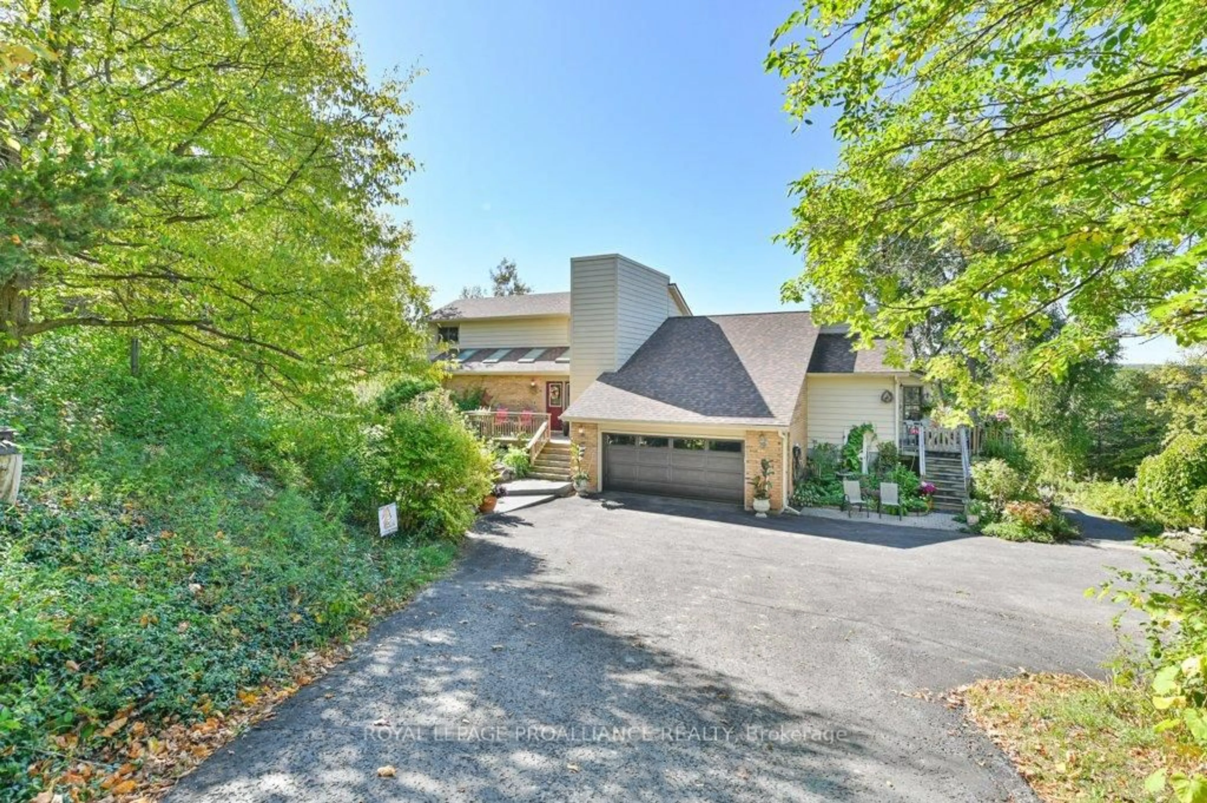 A pic from outside/outdoor area/front of a property/back of a property/a pic from drone, street for 563 Flying Club Rd, Stirling Ontario K0K 3E0