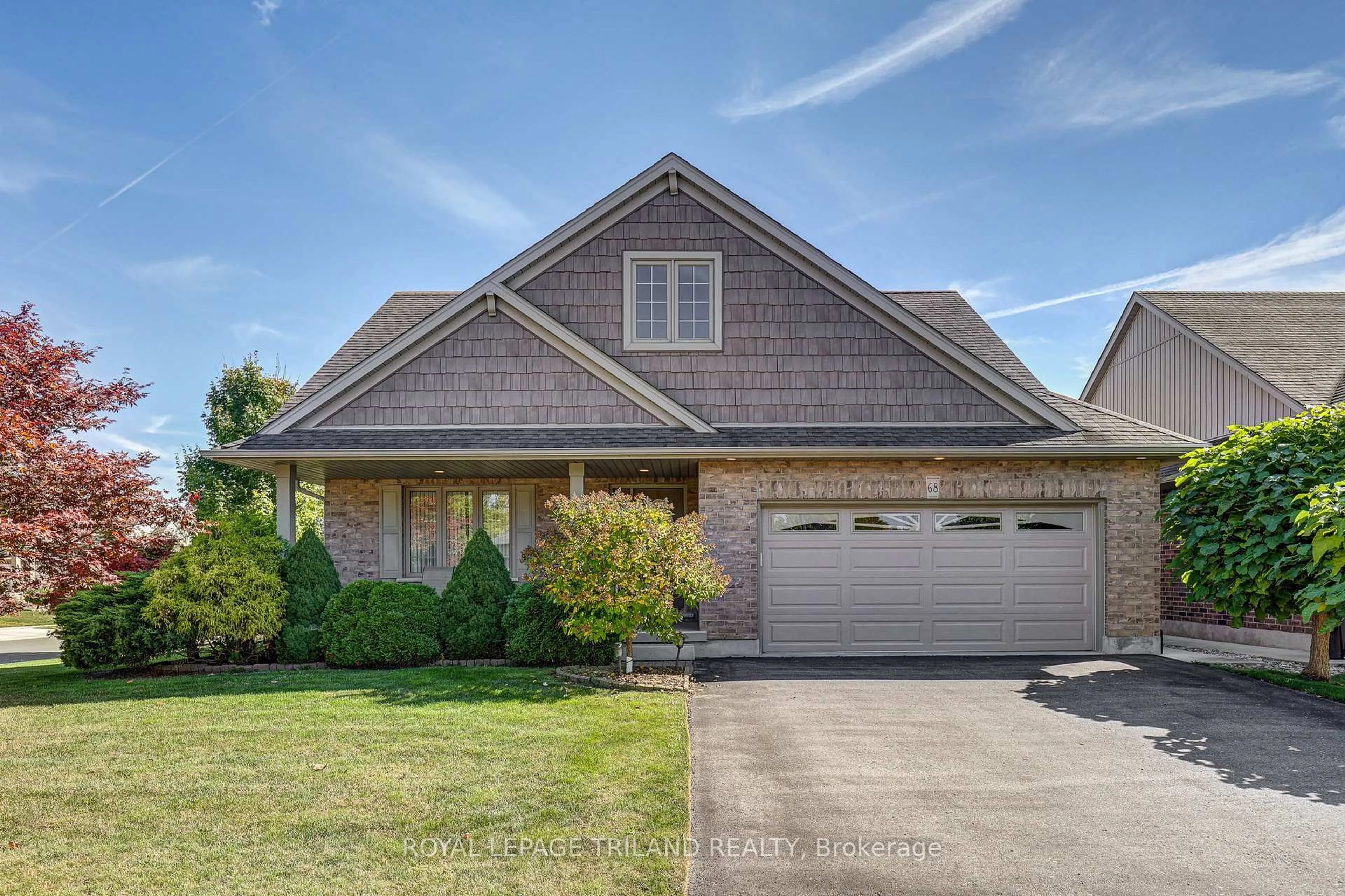 Home with brick exterior material, street for 68 Shaw Valley Dr, St. Thomas Ontario N5R 6K1