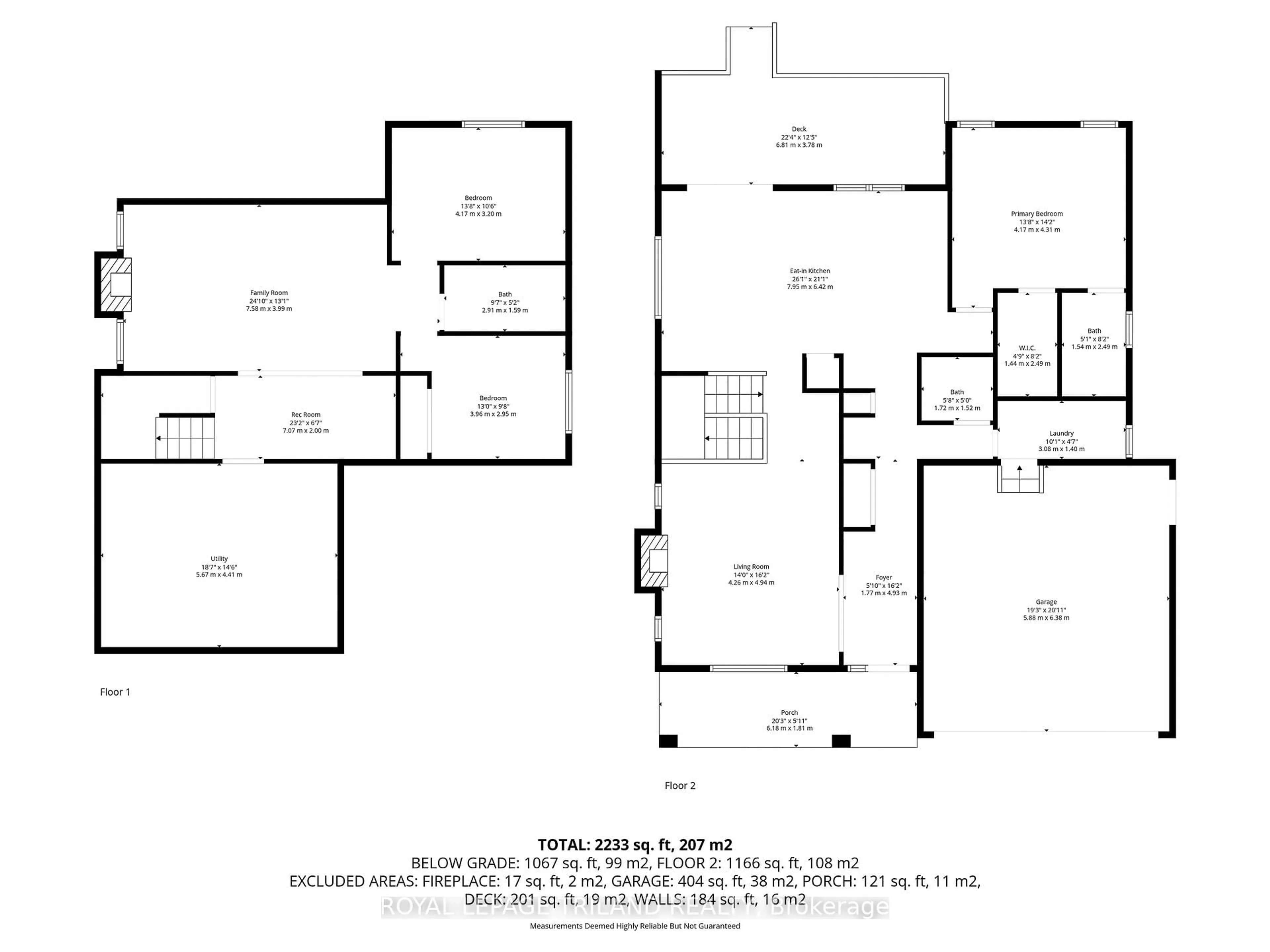 Floor plan for 68 Shaw Valley Dr, St. Thomas Ontario N5R 6K1