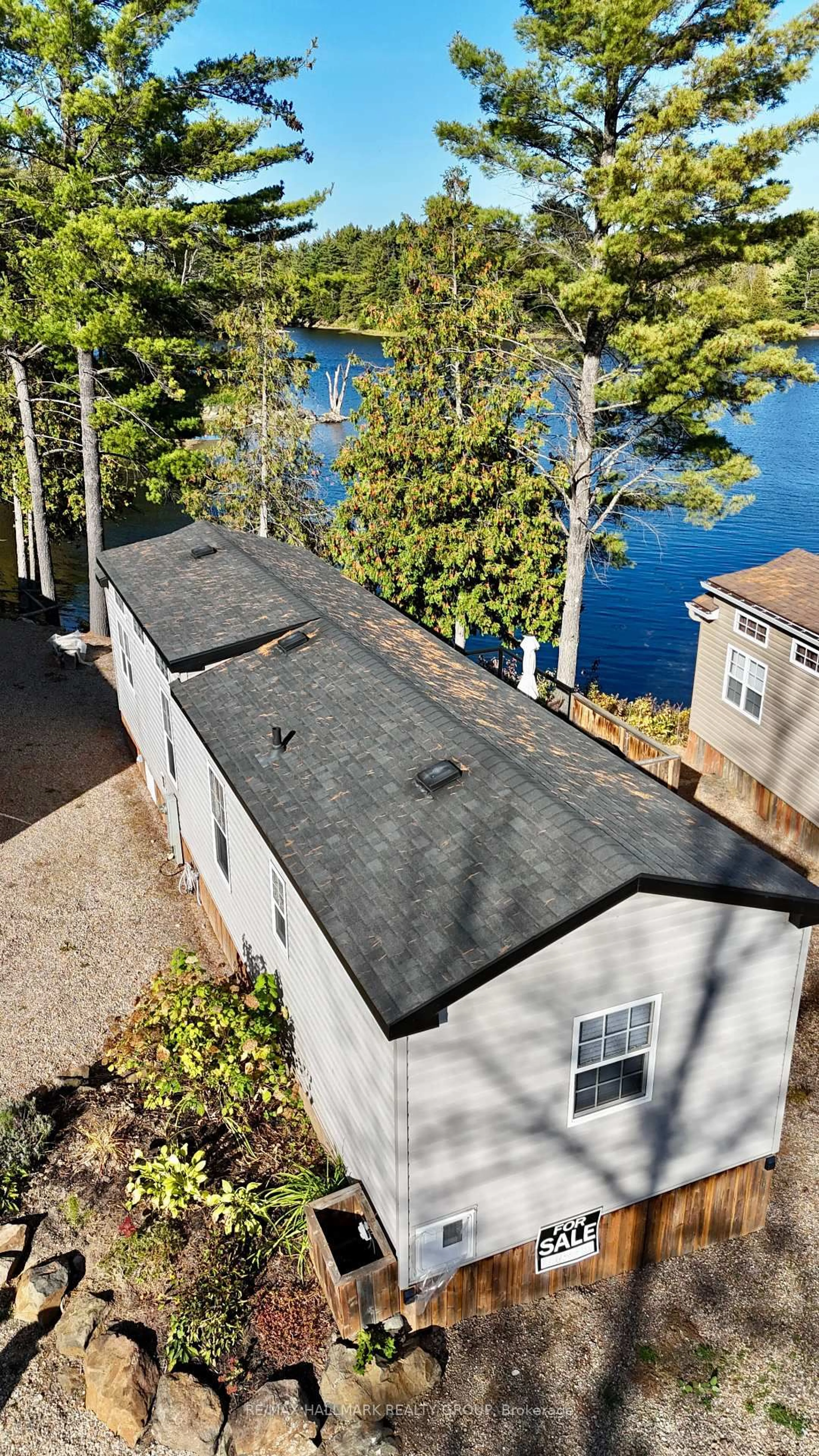 A pic from outside/outdoor area/front of a property/back of a property/a pic from drone, water/lake/river/ocean view for 92 Bingham Dr #16, Renfrew Ontario K7V 3Z8