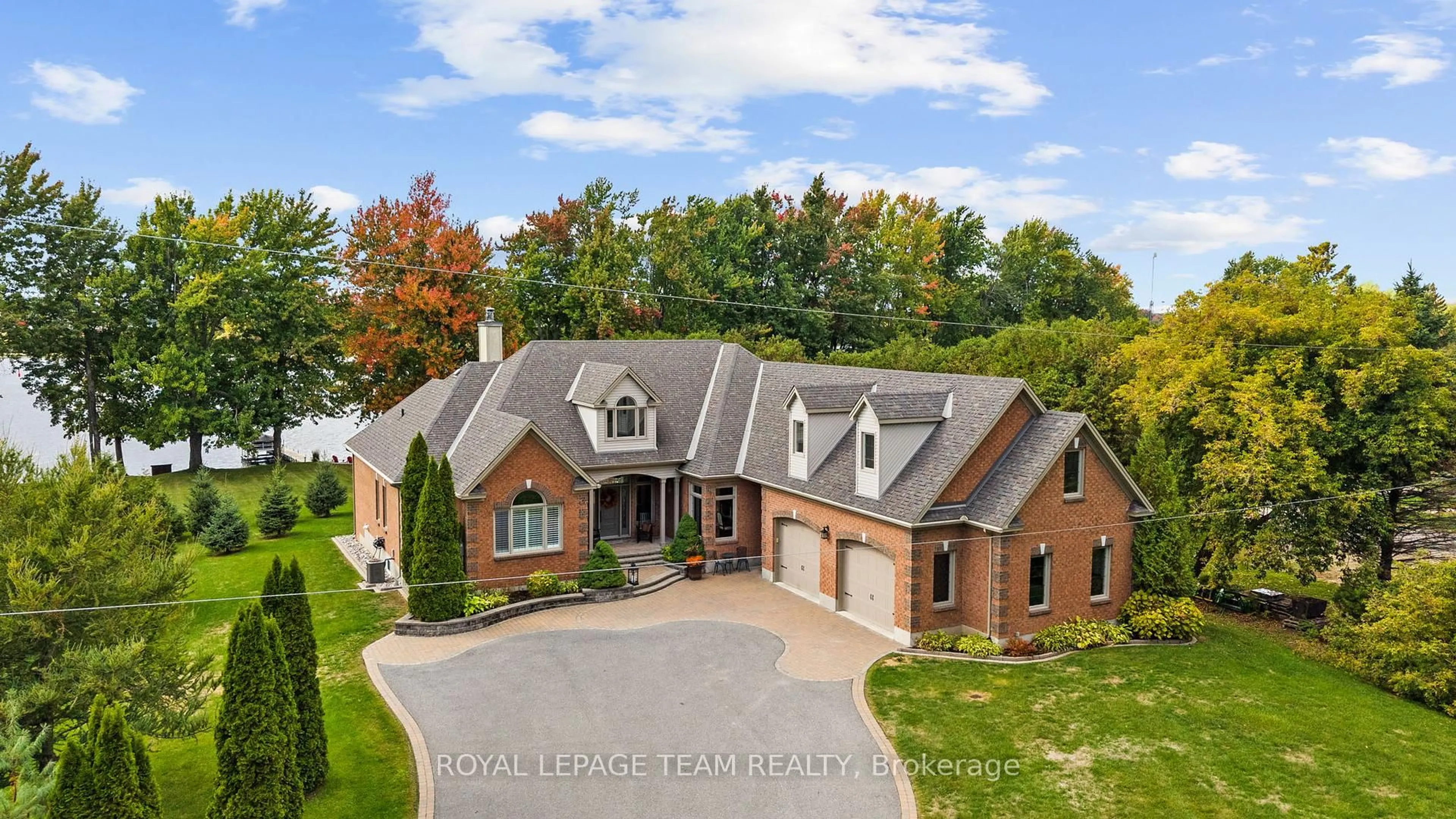 Home with brick exterior material, unknown for 3720 River Rd, North Grenville Ontario K4M 1B4