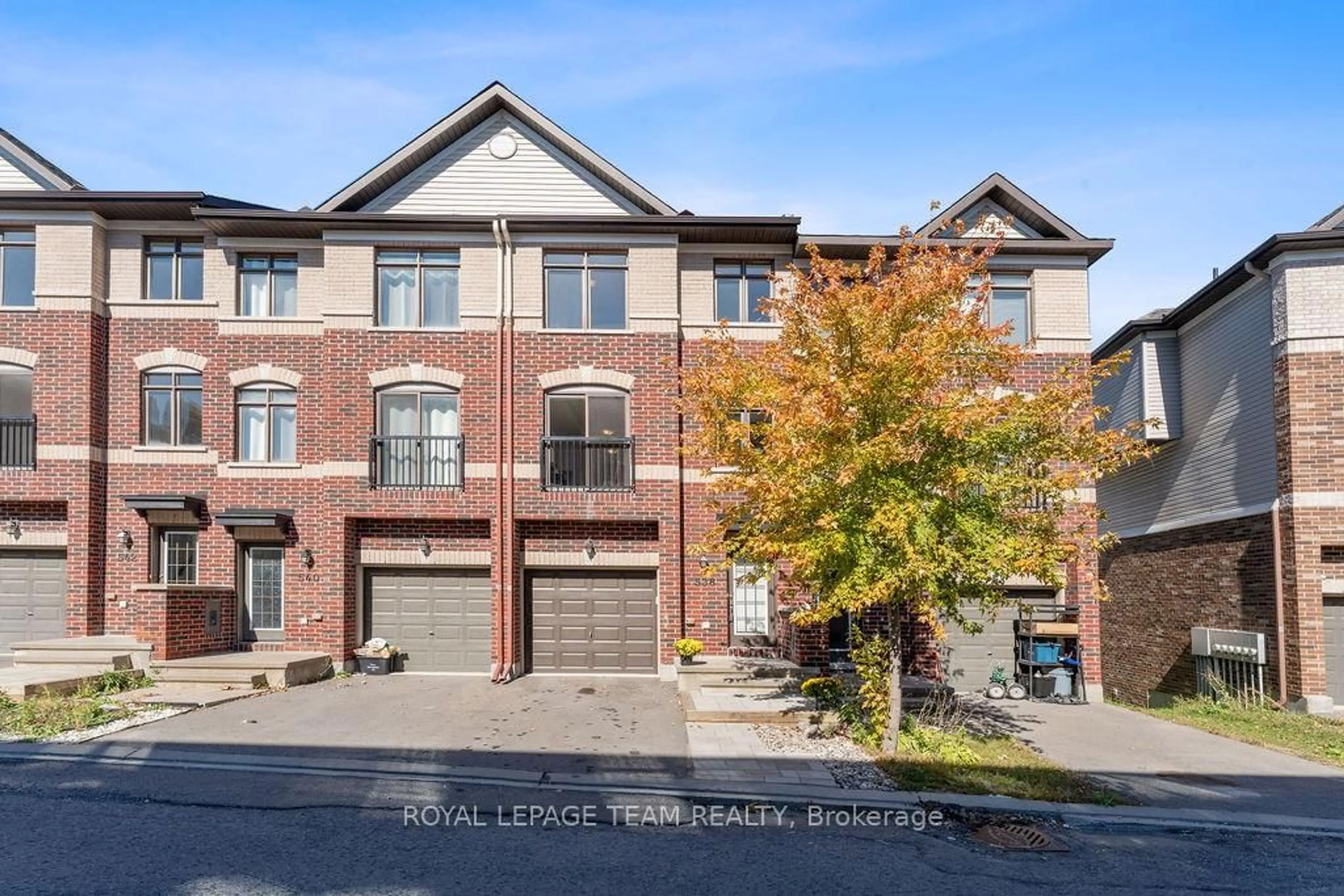 Home with brick exterior material, street for 538 Recolte Private, Ottawa Ontario K1E 0B4