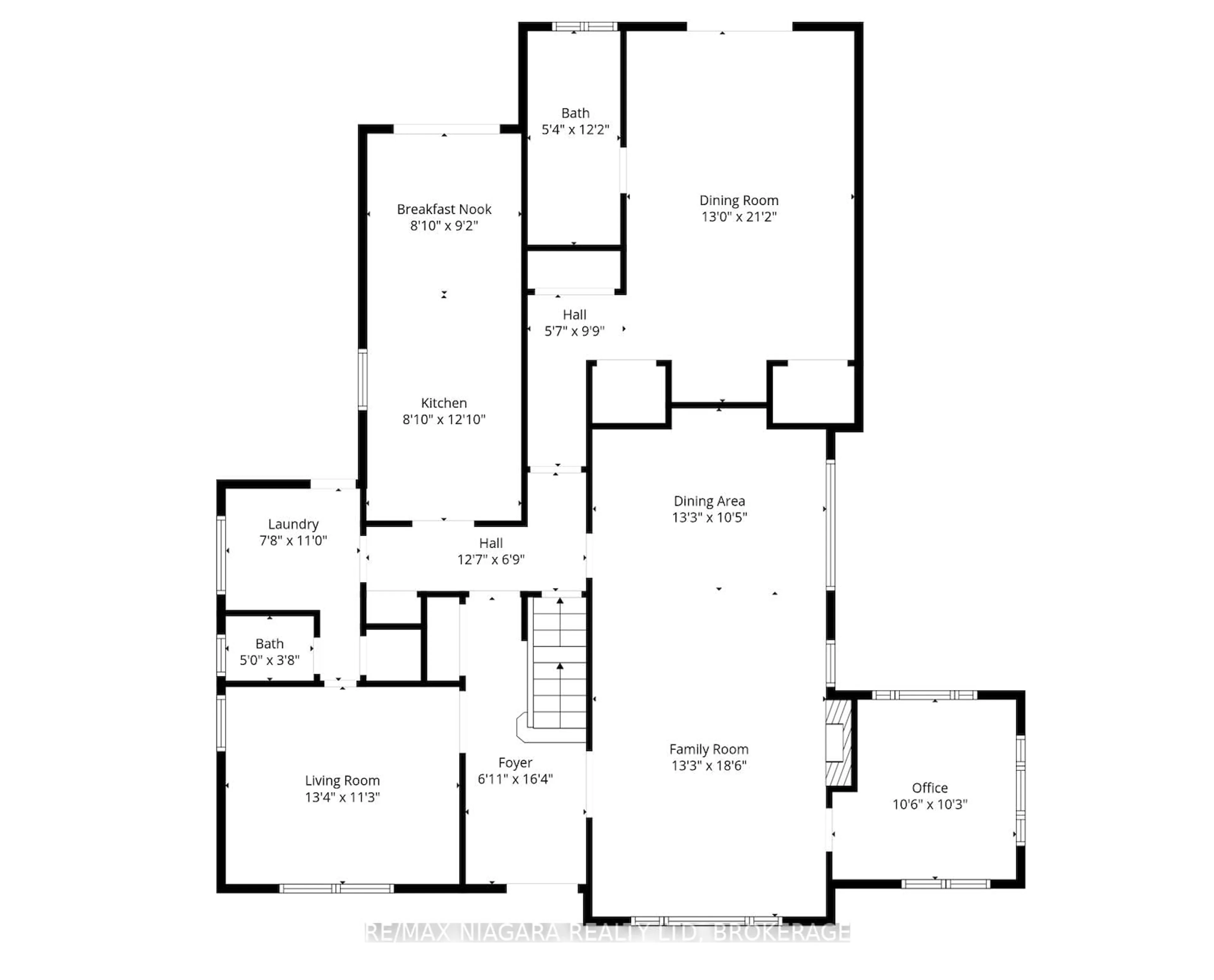 Floor plan for 49 Weller Ave, Welland Ontario L3C 4L7