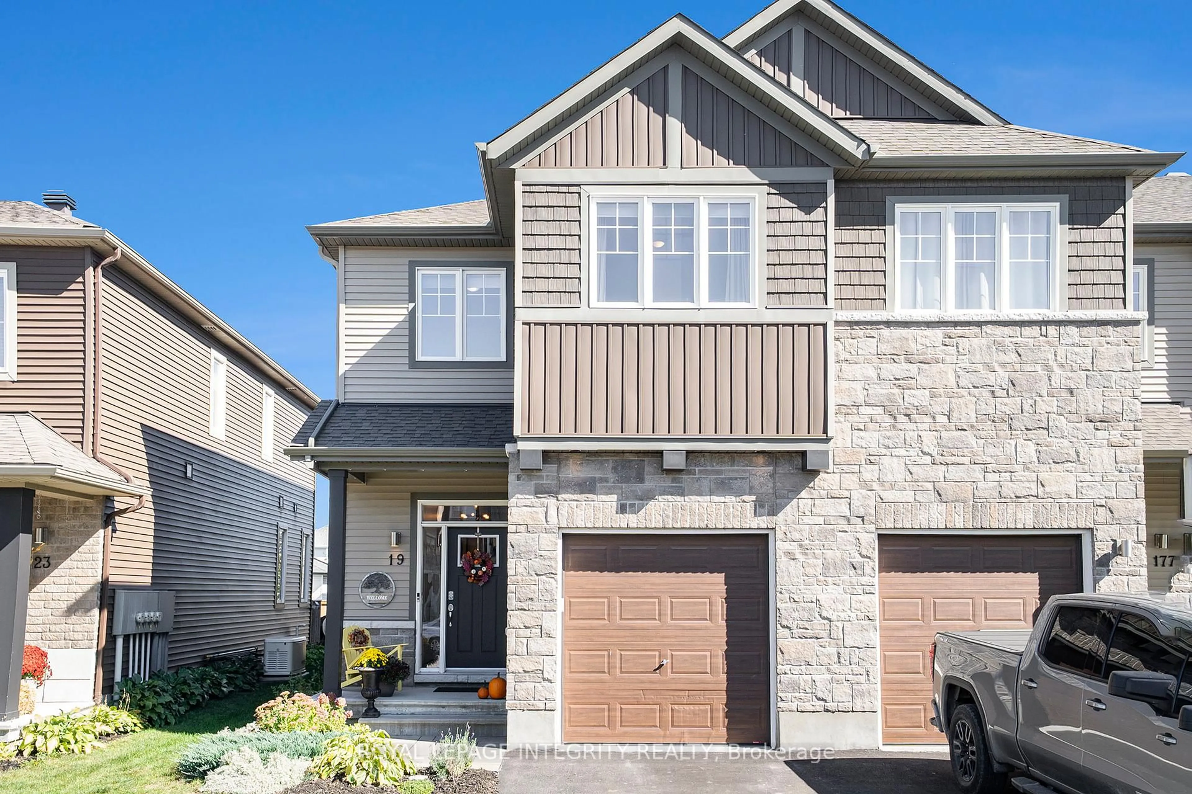 Home with brick exterior material, street for 19 Riddell St, Carleton Place Ontario K7C 0J5