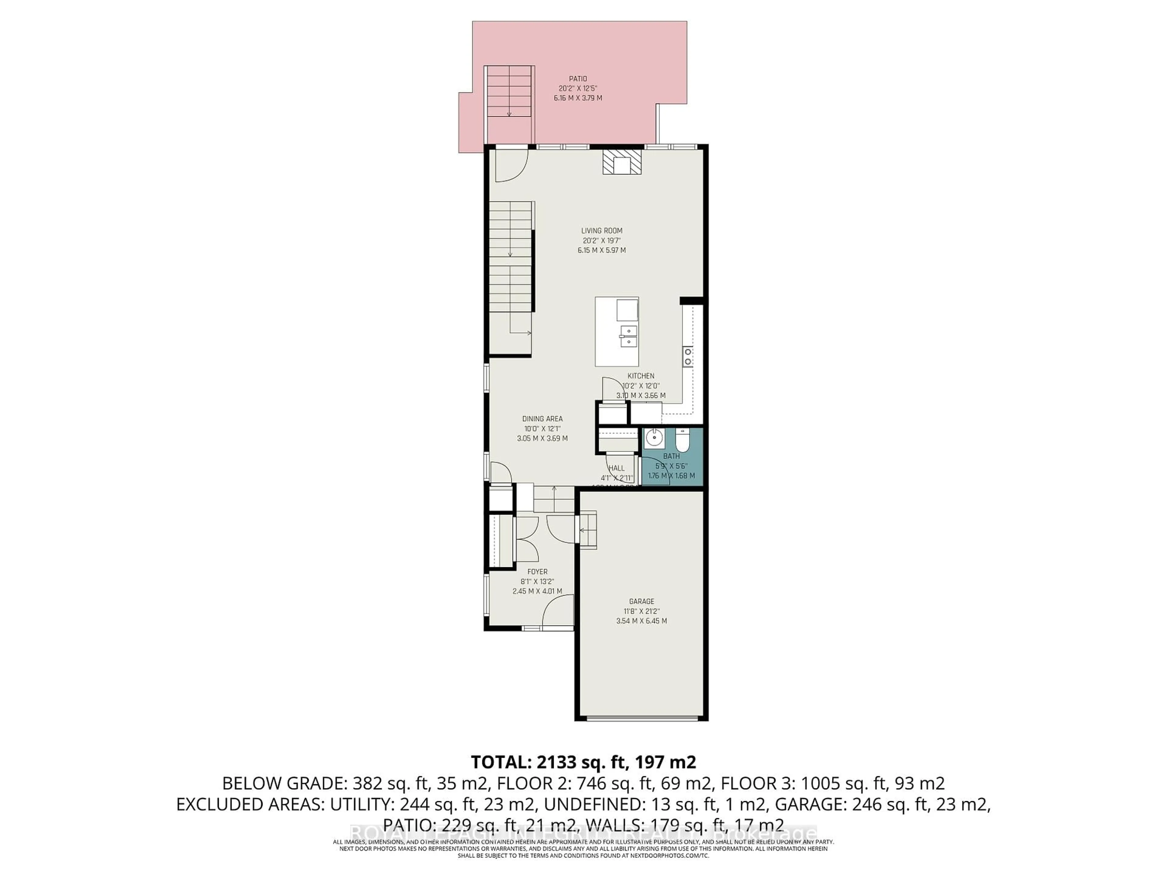 Floor plan for 19 Riddell St, Carleton Place Ontario K7C 0J5