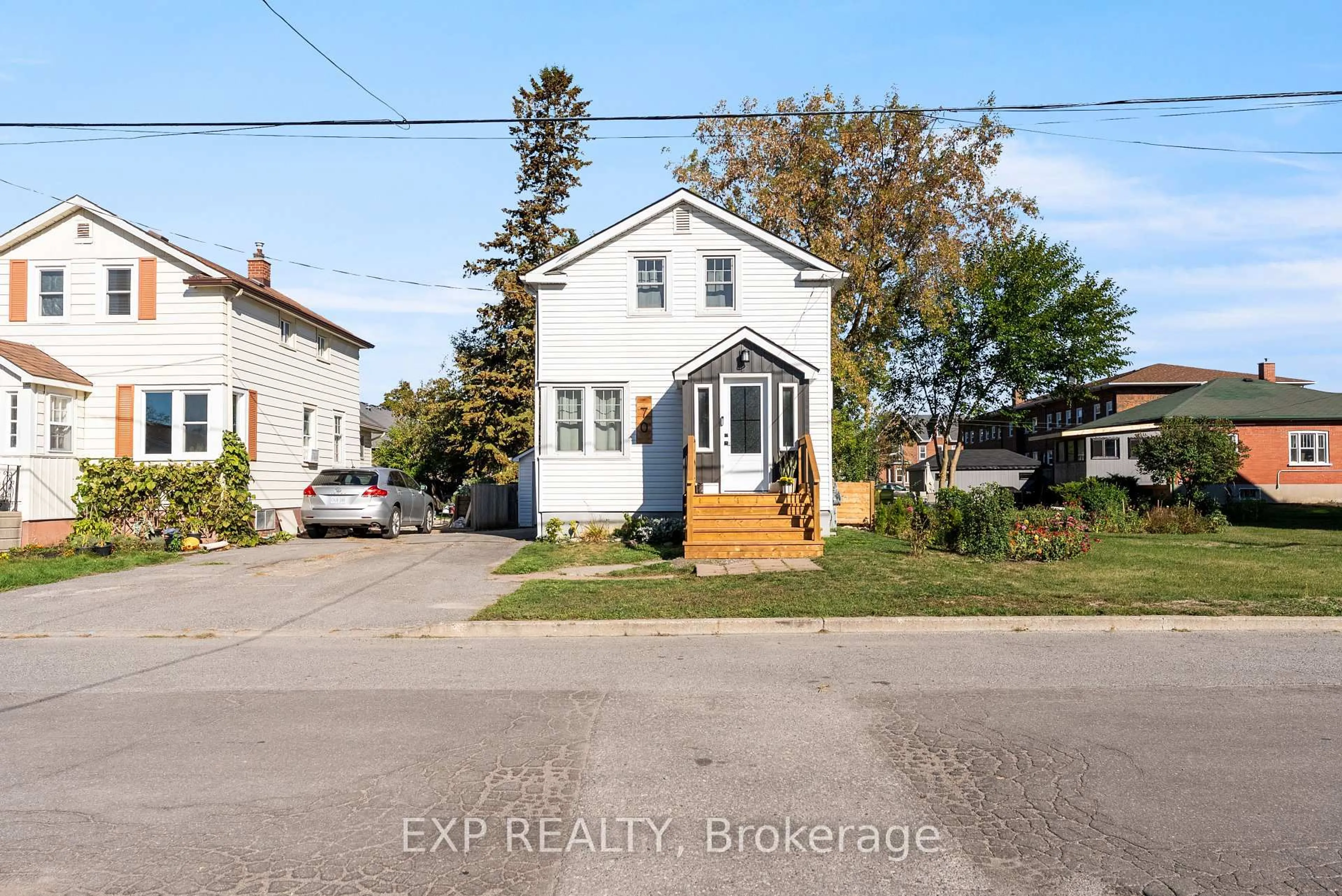 A pic from outside/outdoor area/front of a property/back of a property/a pic from drone, street for 70 Wilkins St, Quinte West Ontario K8V 3M8