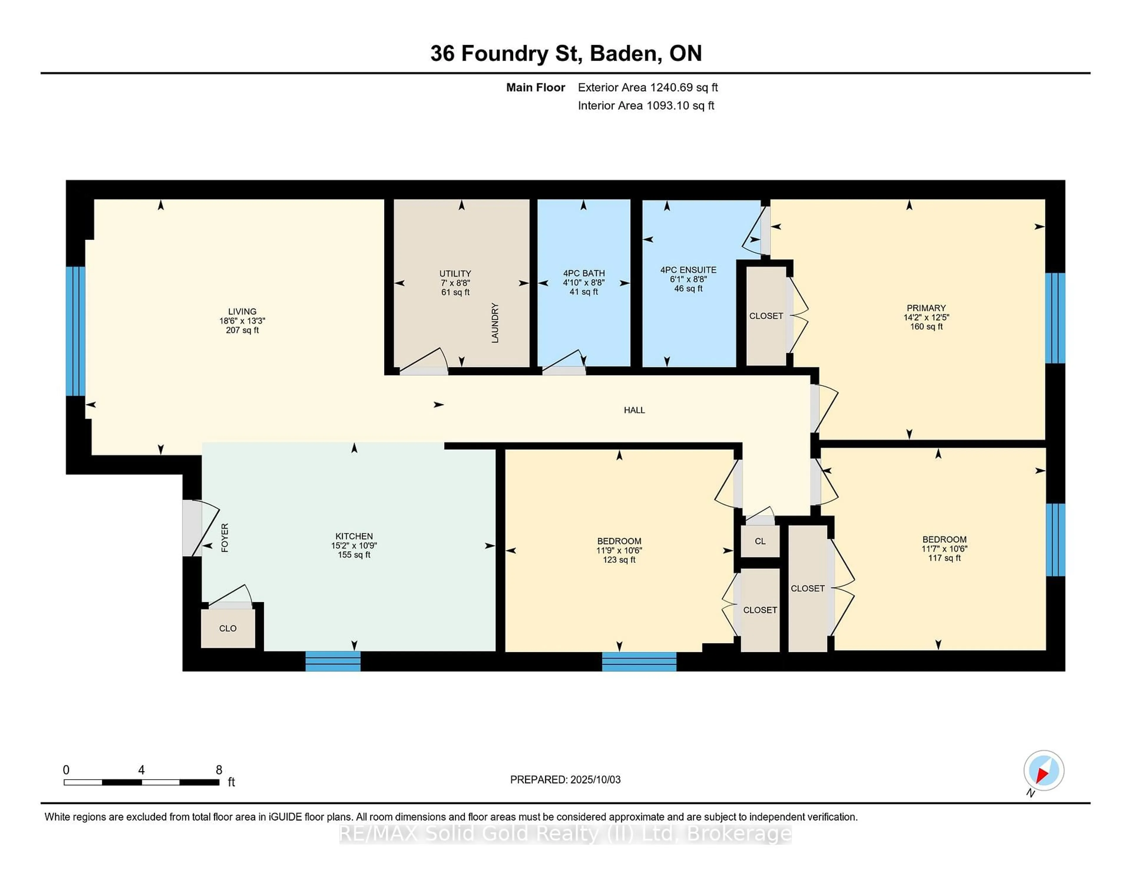 Floor plan for 36 Foundry St, Wilmot Ontario N3A 2P6