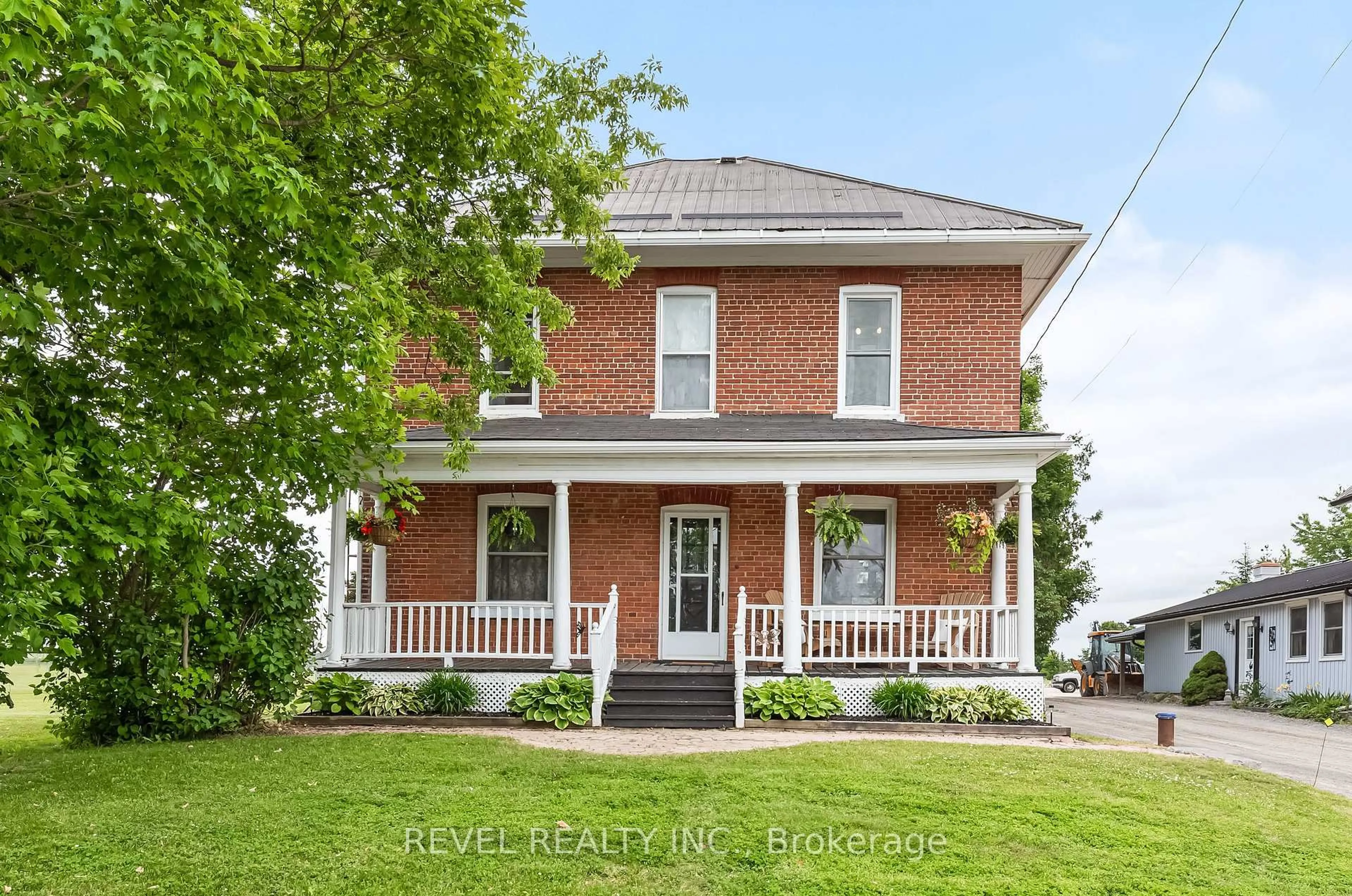 Home with brick exterior material, street for 120 Elm Tree Rd, Kawartha Lakes Ontario K0M 2C0