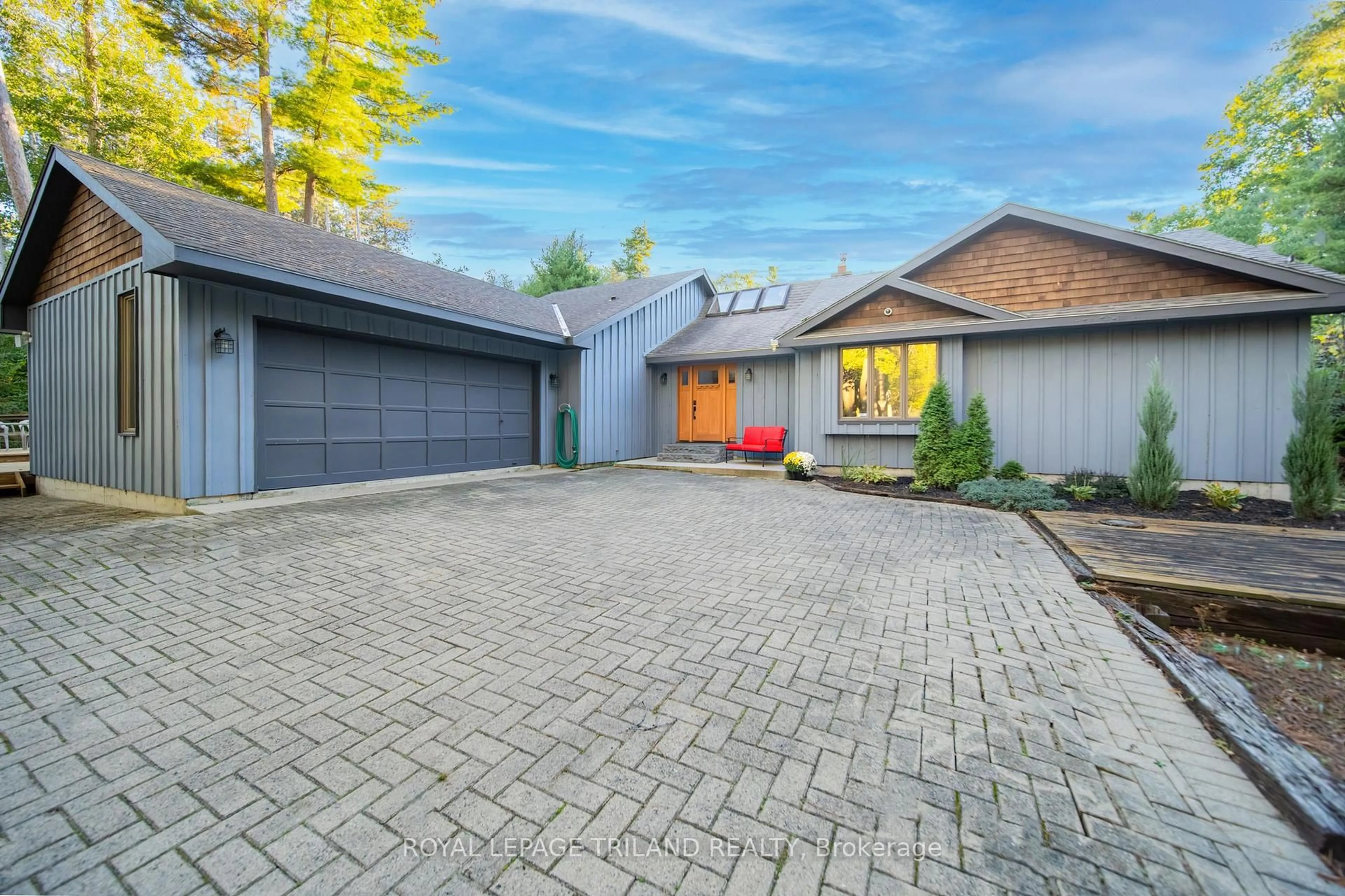 Home with brick exterior material, street for 10395 PINETREE Dr, Lambton Shores Ontario N0M 1T0