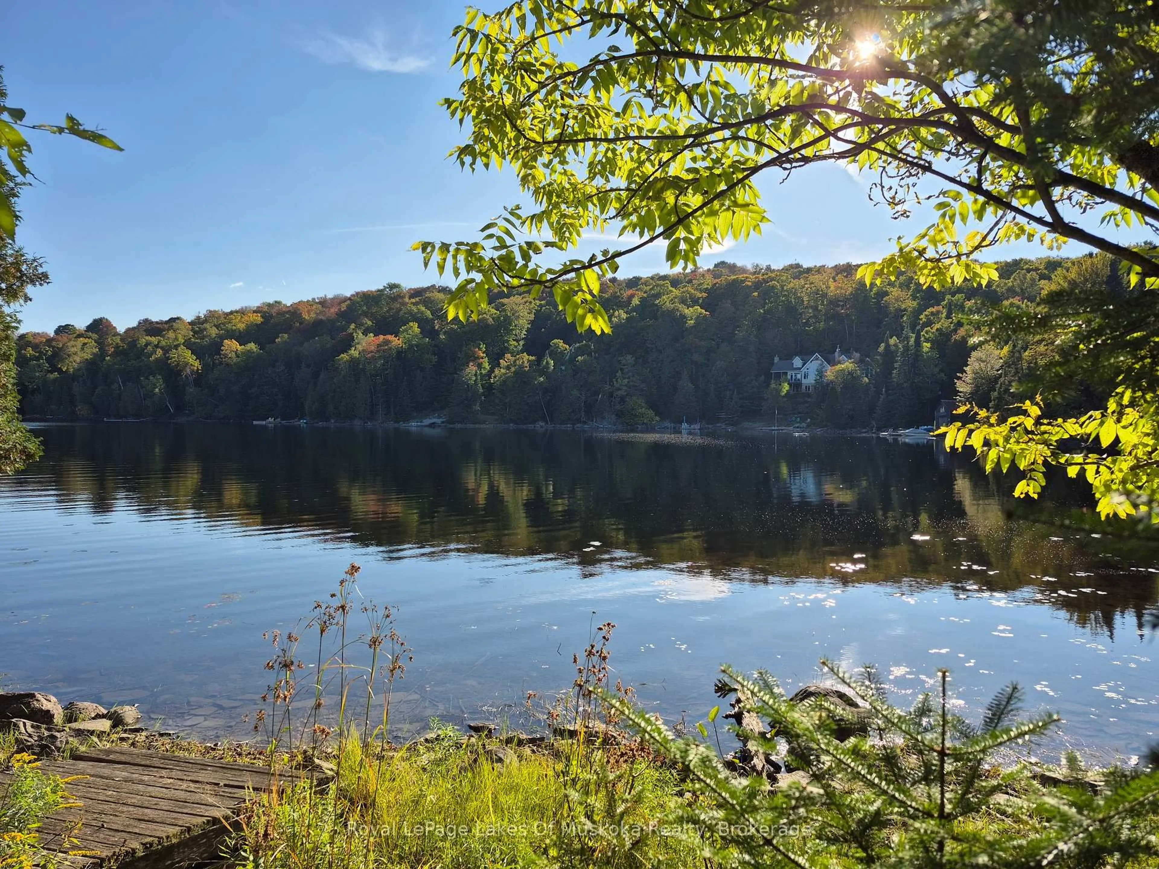 Patio, water/lake/river/ocean view for 1236 Grace Rd, Minden Hills Ontario K0M 2K0