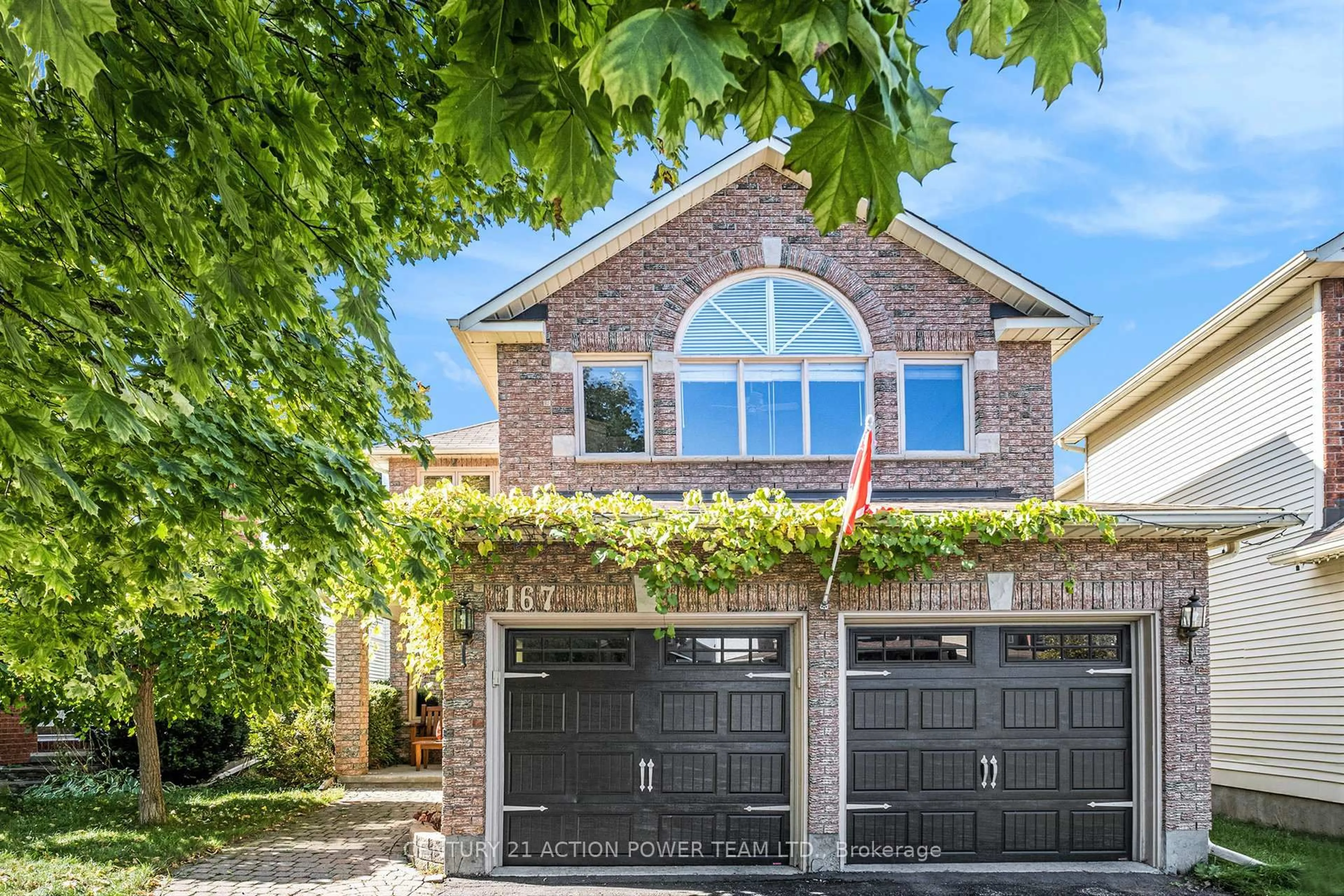 Home with brick exterior material, street for 167 GRENADIER Way, Nepean Ontario K2J 4M1