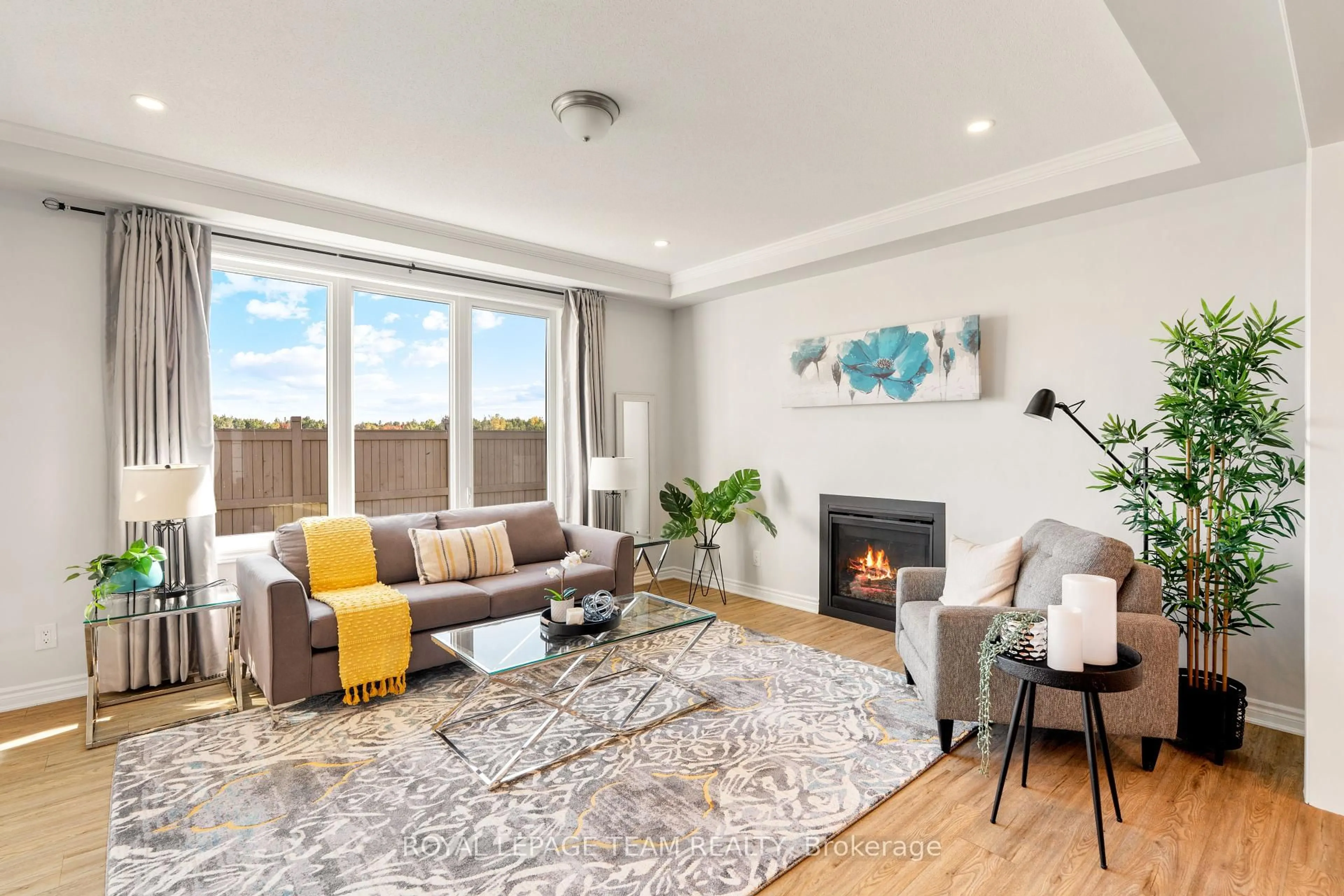 Living room with furniture, unknown for 303 Sweetclover Way, Ottawa Ontario K4A 1E5