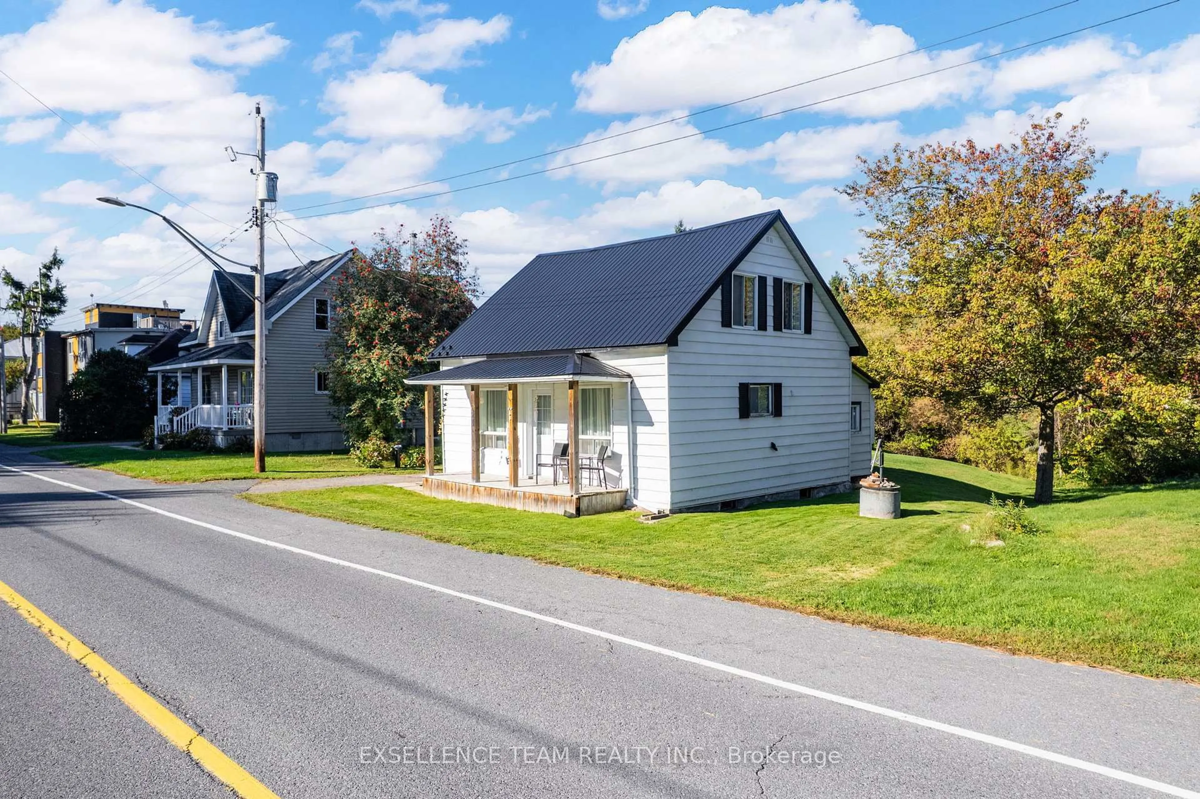 A pic from outside/outdoor area/front of a property/back of a property/a pic from drone, street for 226 St Bernardin St, The Nation Ontario K0B 1R0