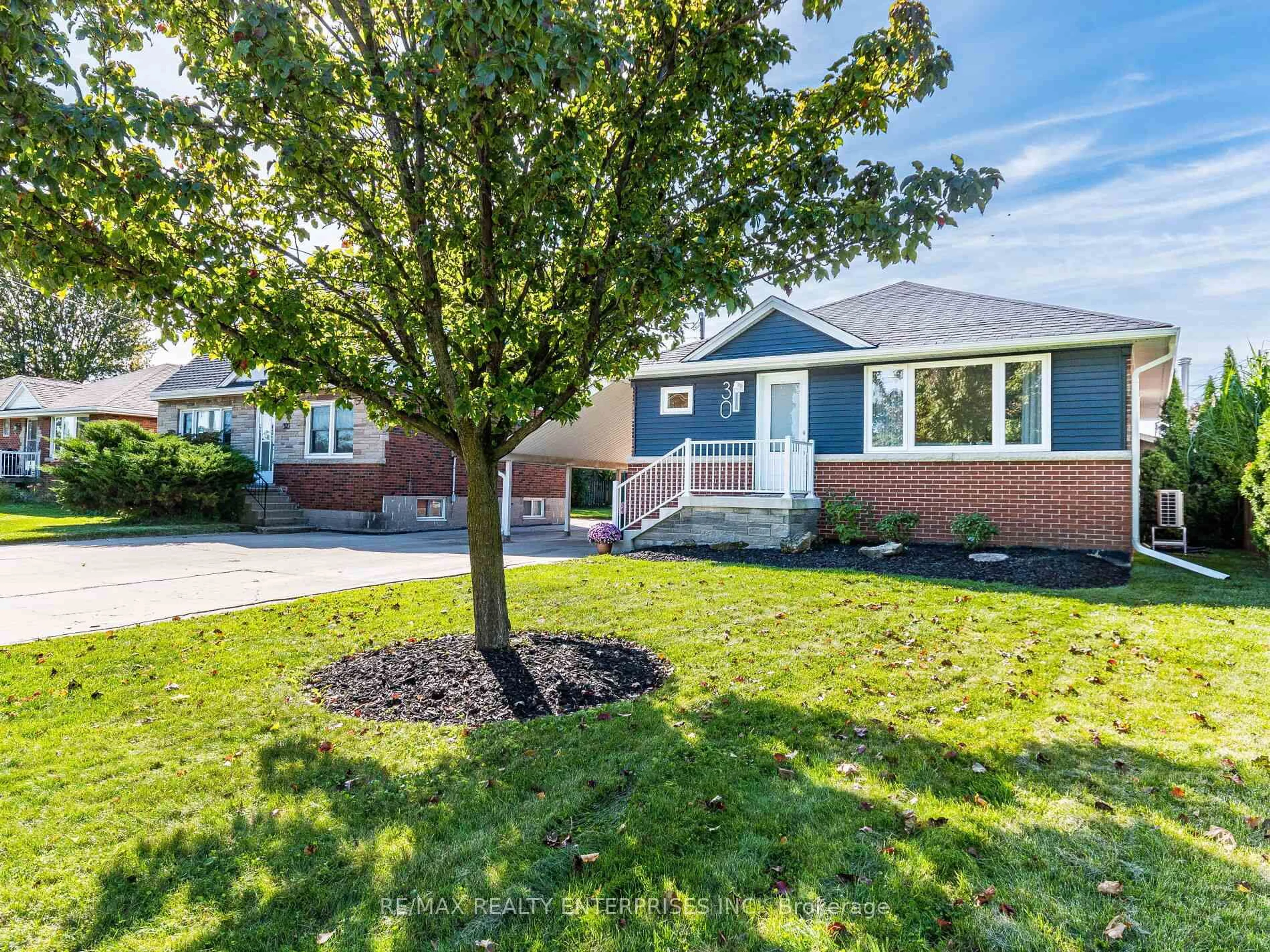 Home with brick exterior material, street for 30 Alderney Ave, Hamilton Ontario L9A 2A5