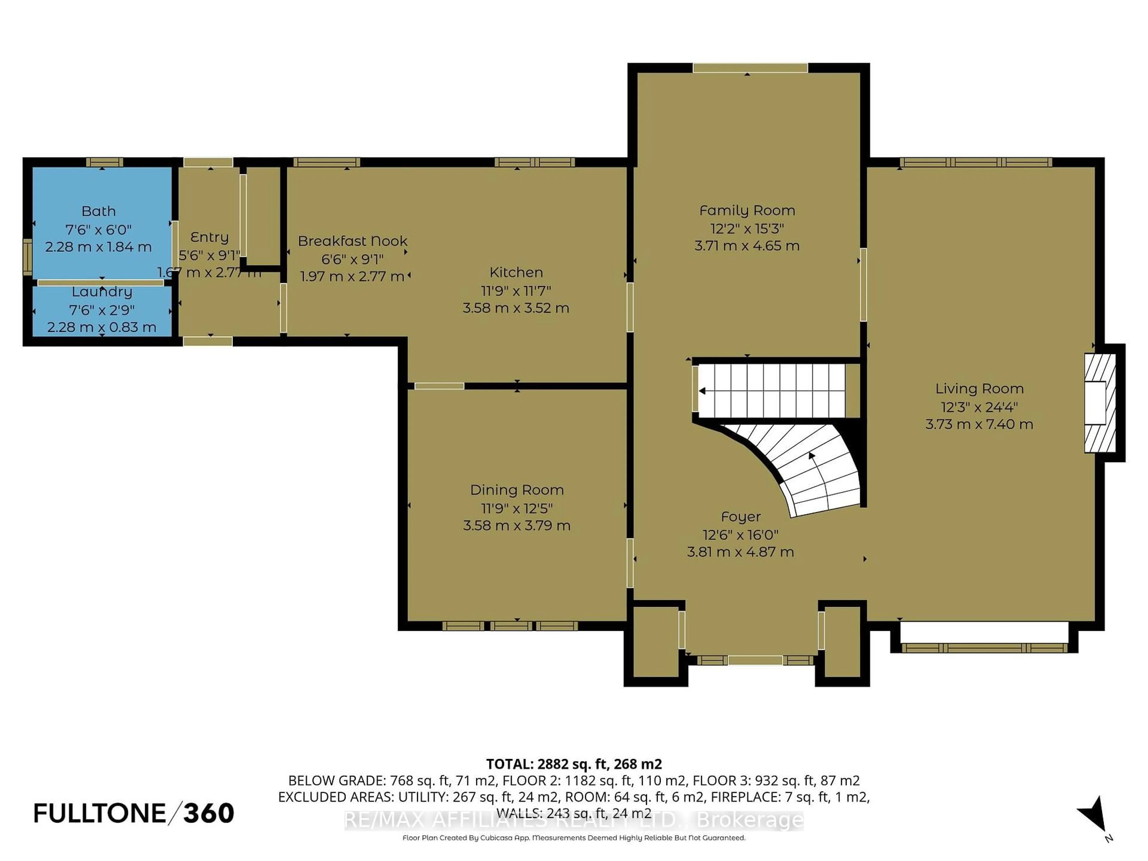 Floor plan for 1010 Plante Dr, Ottawa Ontario K1V 9E6