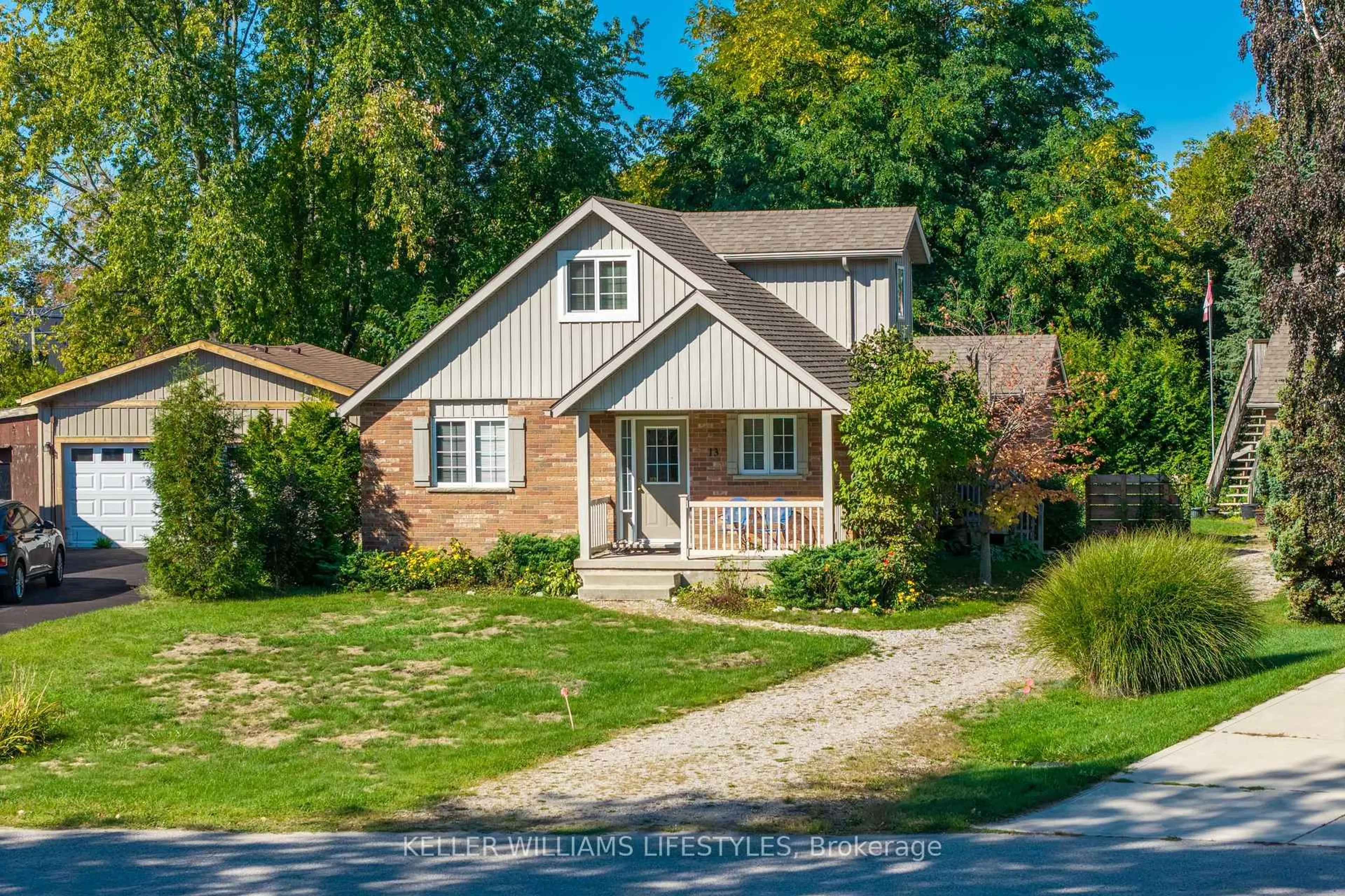 Home with brick exterior material, street for 13 Ducharme Cres, Bluewater Ontario N0M 1G0