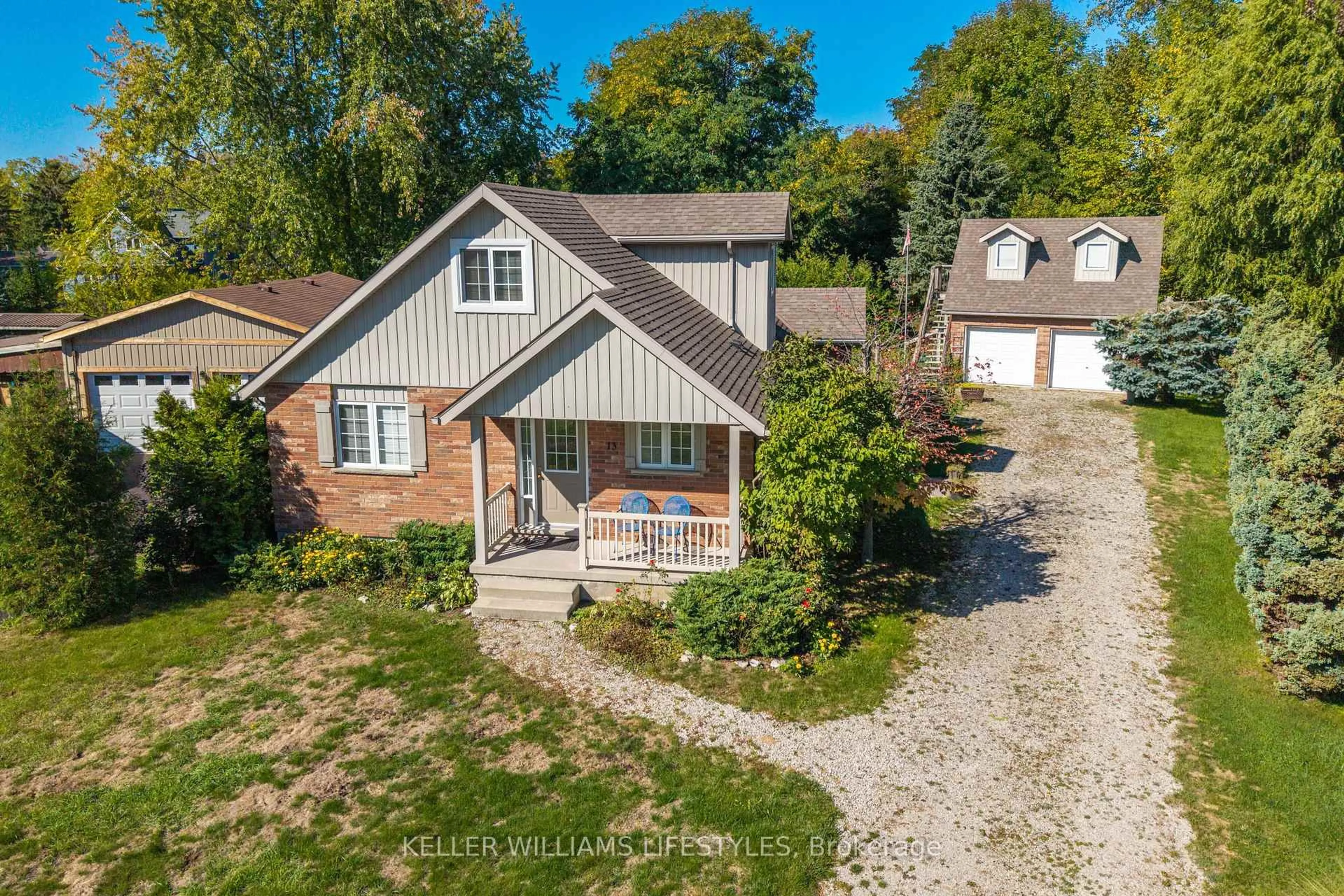 A pic from outside/outdoor area/front of a property/back of a property/a pic from drone, street for 13 Ducharme Cres, Bluewater Ontario N0M 1G0