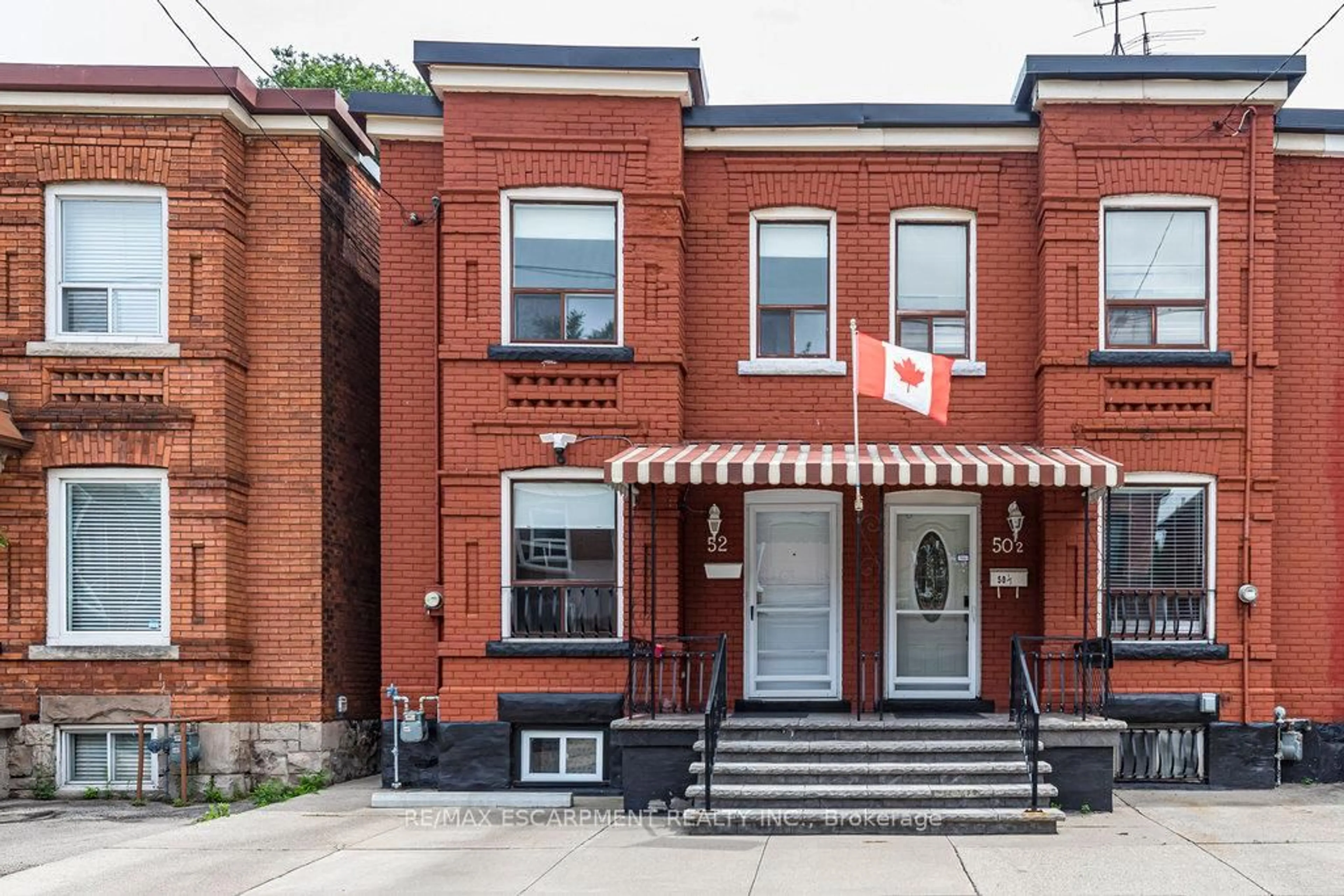 Home with brick exterior material, street for 52 Clyde St, Hamilton Ontario L8L 5R4