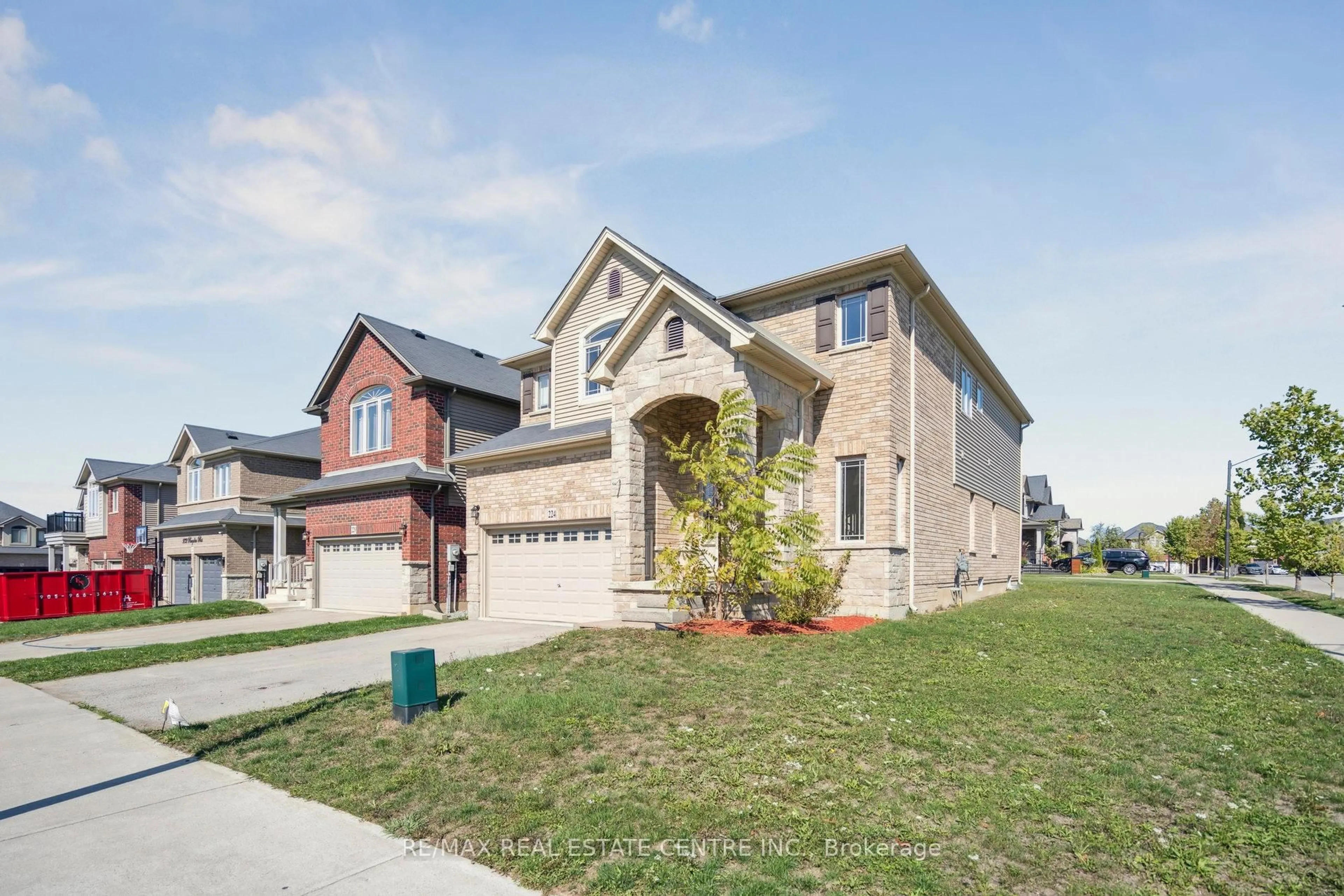 Home with brick exterior material, street for 224 Pumpkin Pass, Hamilton Ontario L0R 1C0
