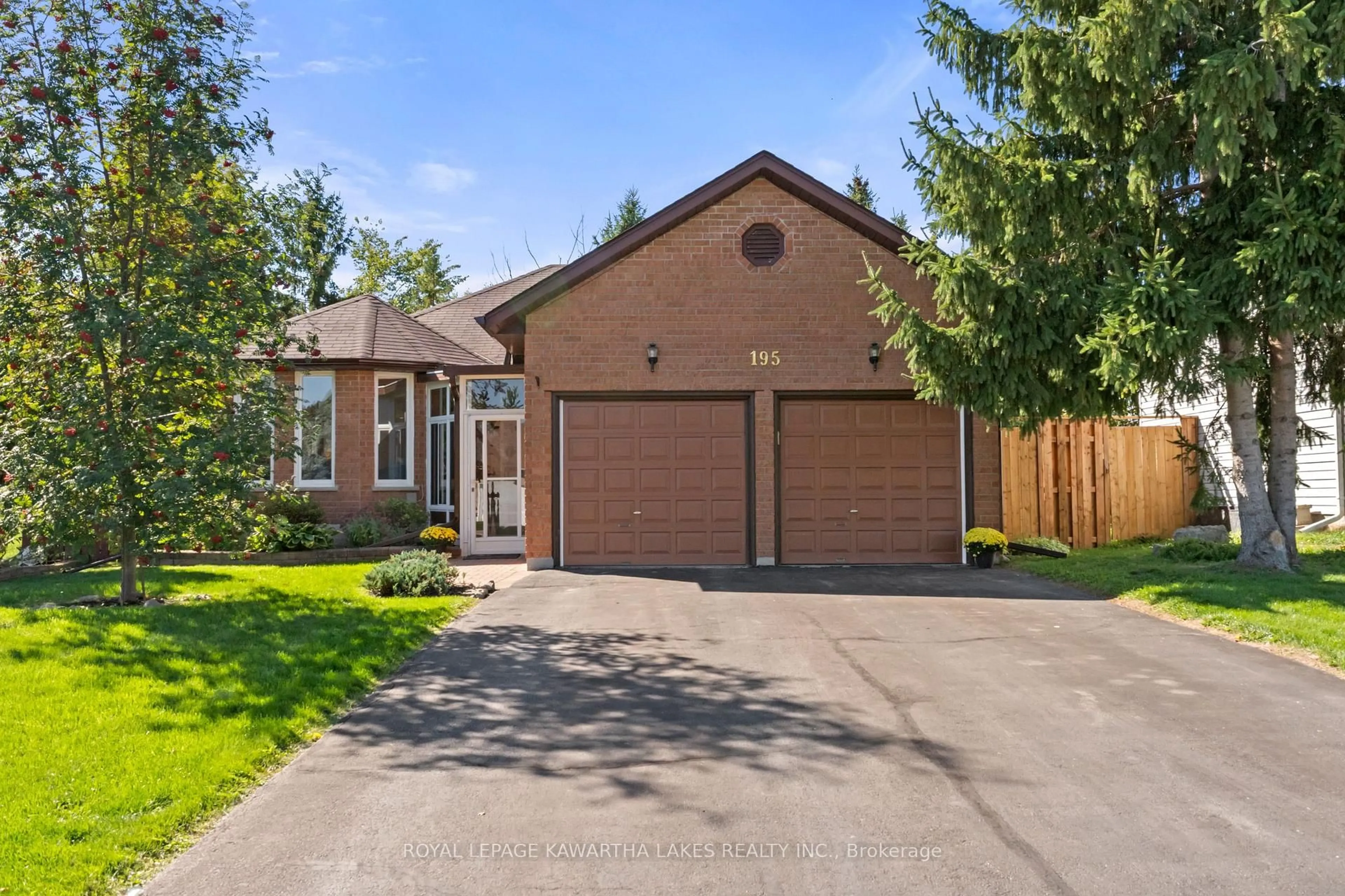 Home with brick exterior material, street for 195 Elgin St, Kawartha Lakes Ontario K9V 6B1