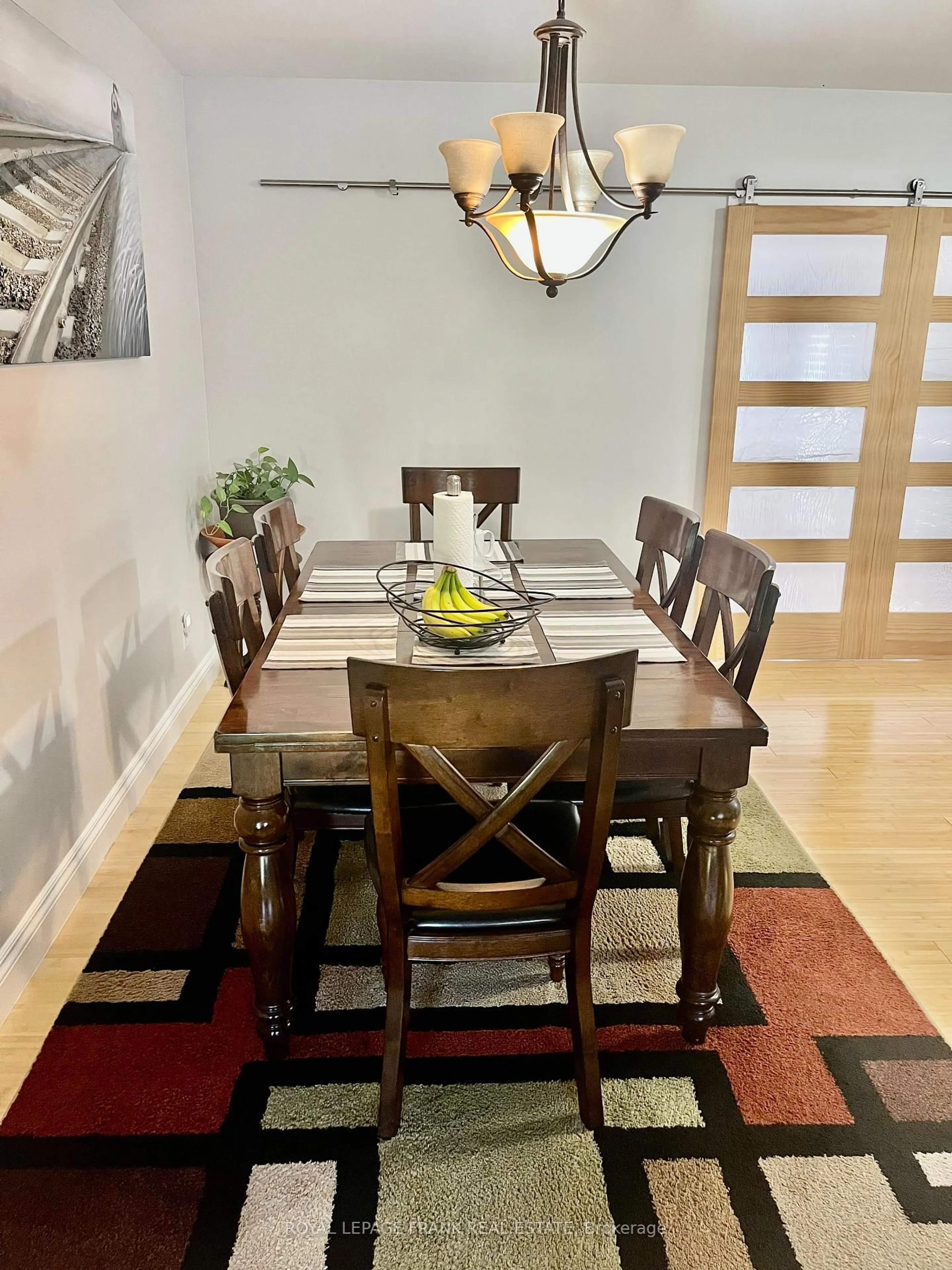 Dining room, wood/laminate floor for 15359 Little Lake Rd, Brighton Ontario K0K 1H0