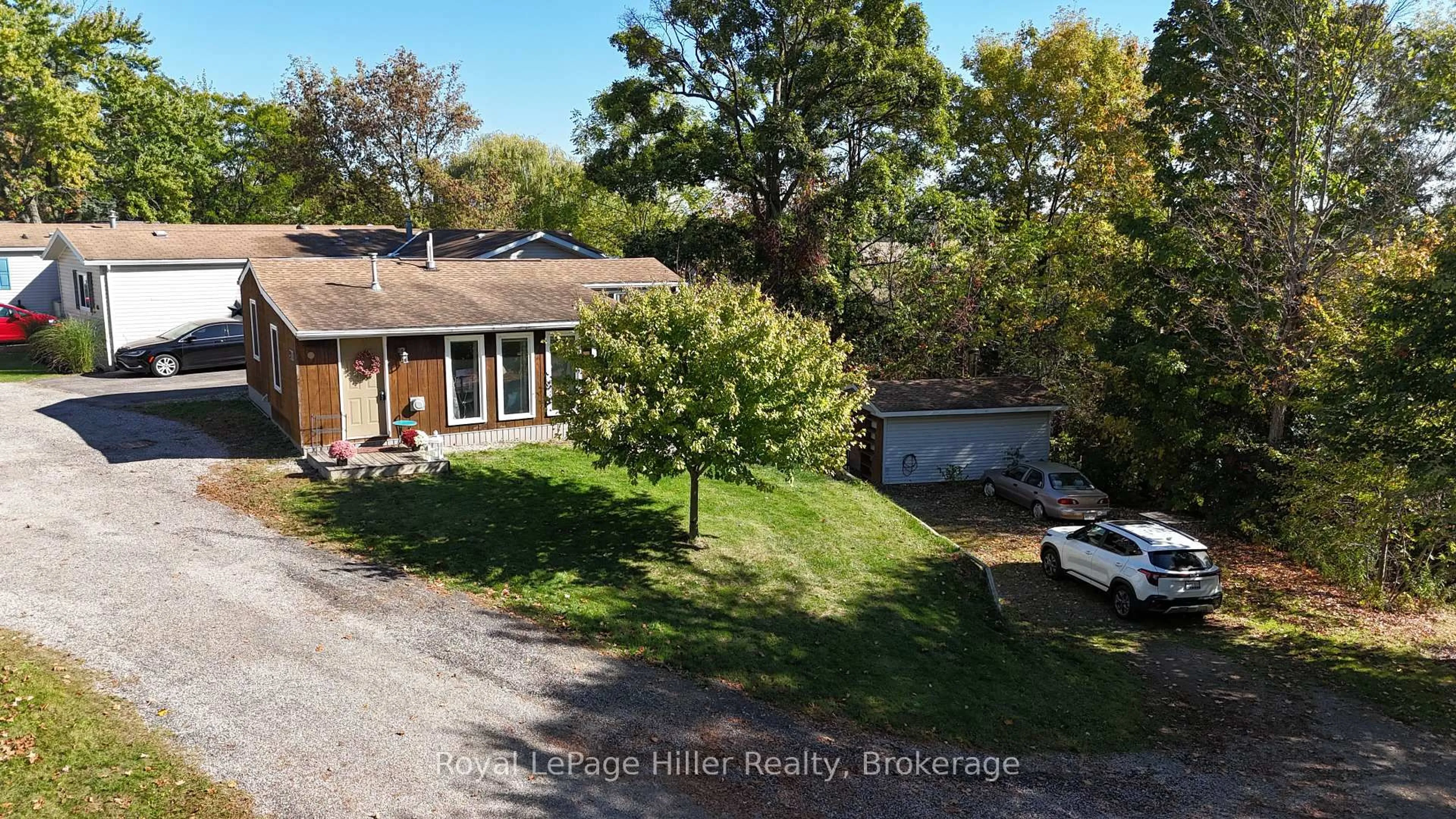A pic from outside/outdoor area/front of a property/back of a property/a pic from drone, unknown for 3100 Dorchester Rd #52A, Thames Centre Ontario N0L 1G5
