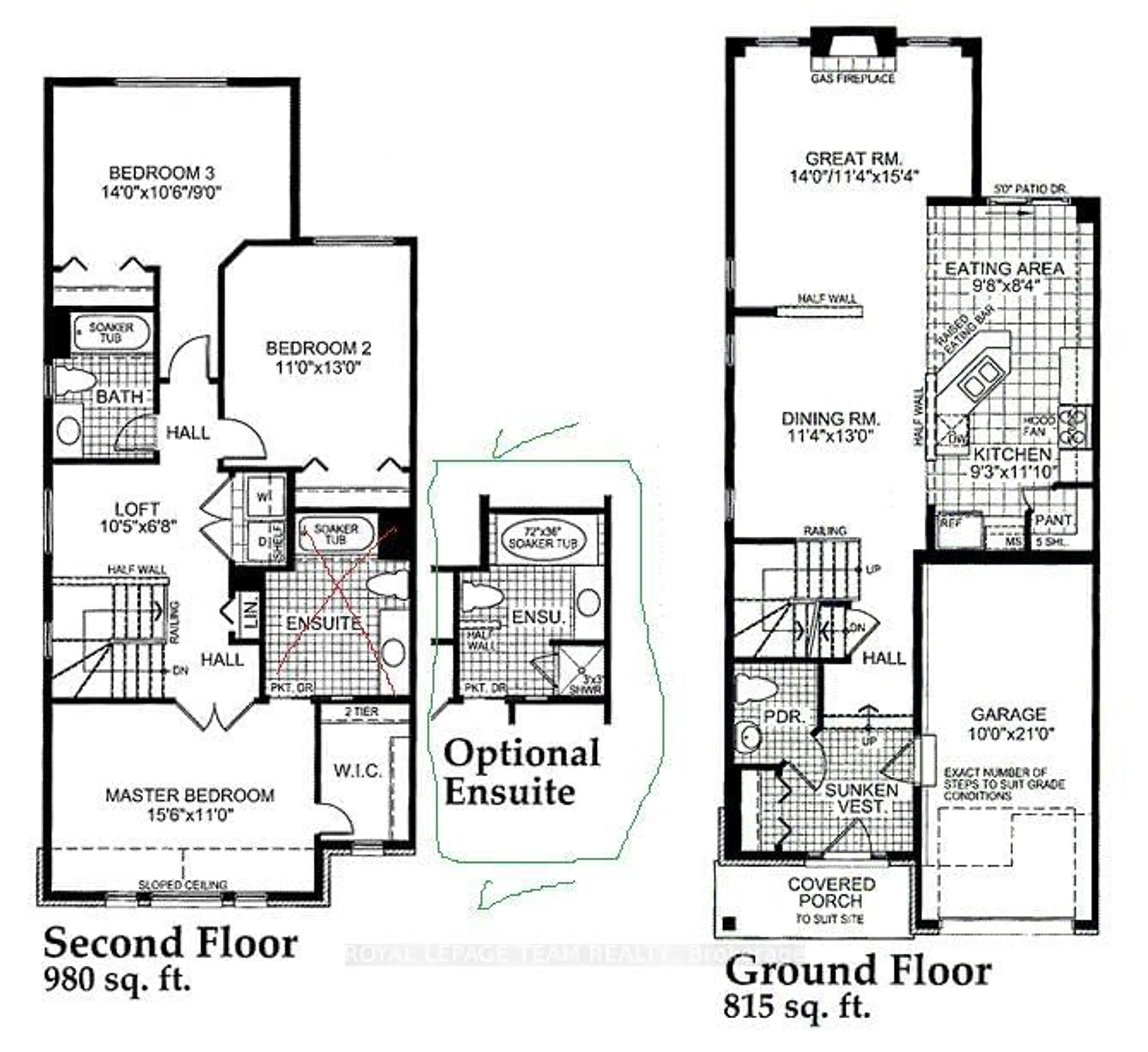 Floor plan for 361 Celtic Ridge Cres, Ottawa Ontario K2W 0B6