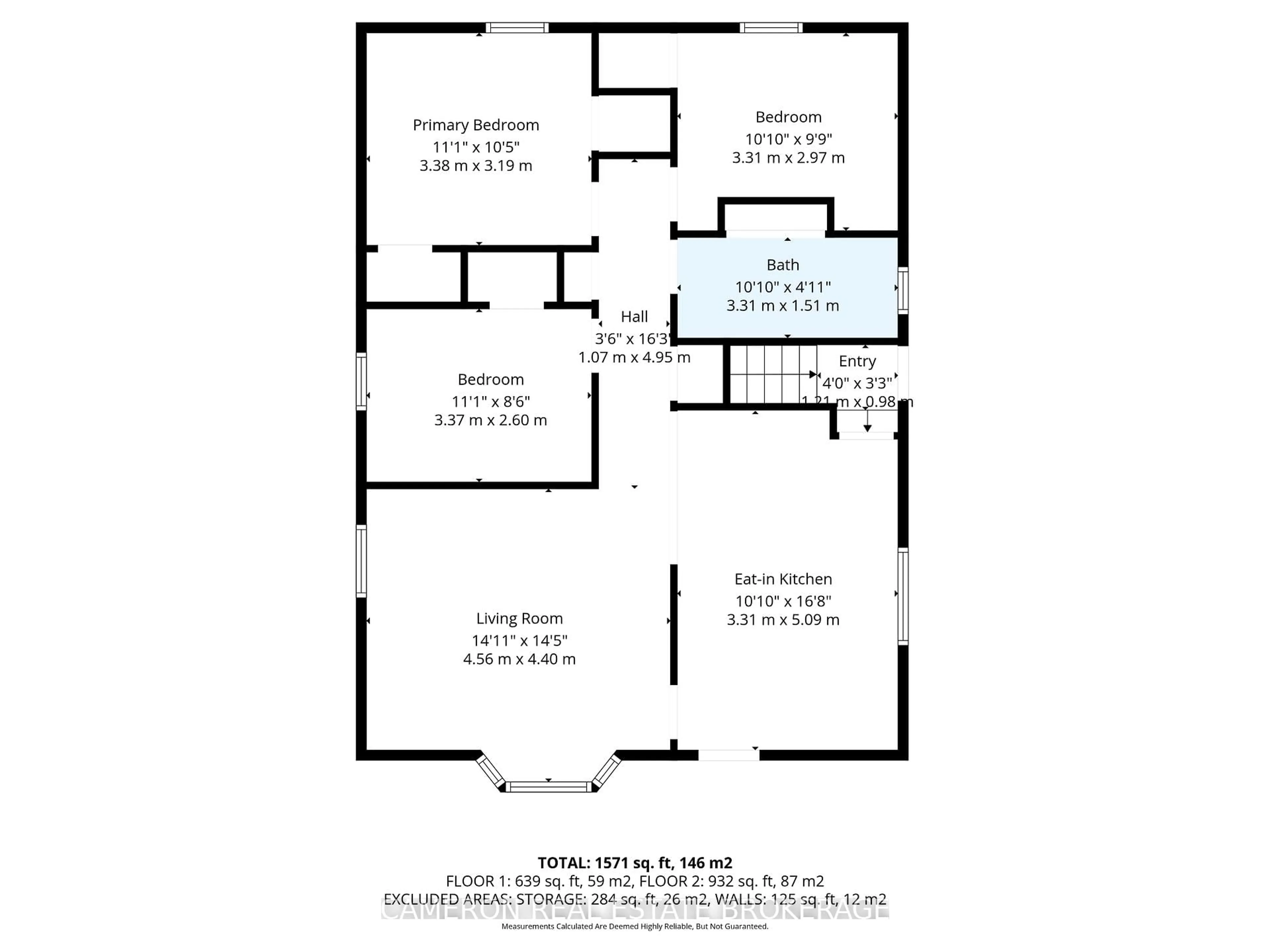 Floor plan for 511 St Felix St, Cornwall Ontario K6H 5B2