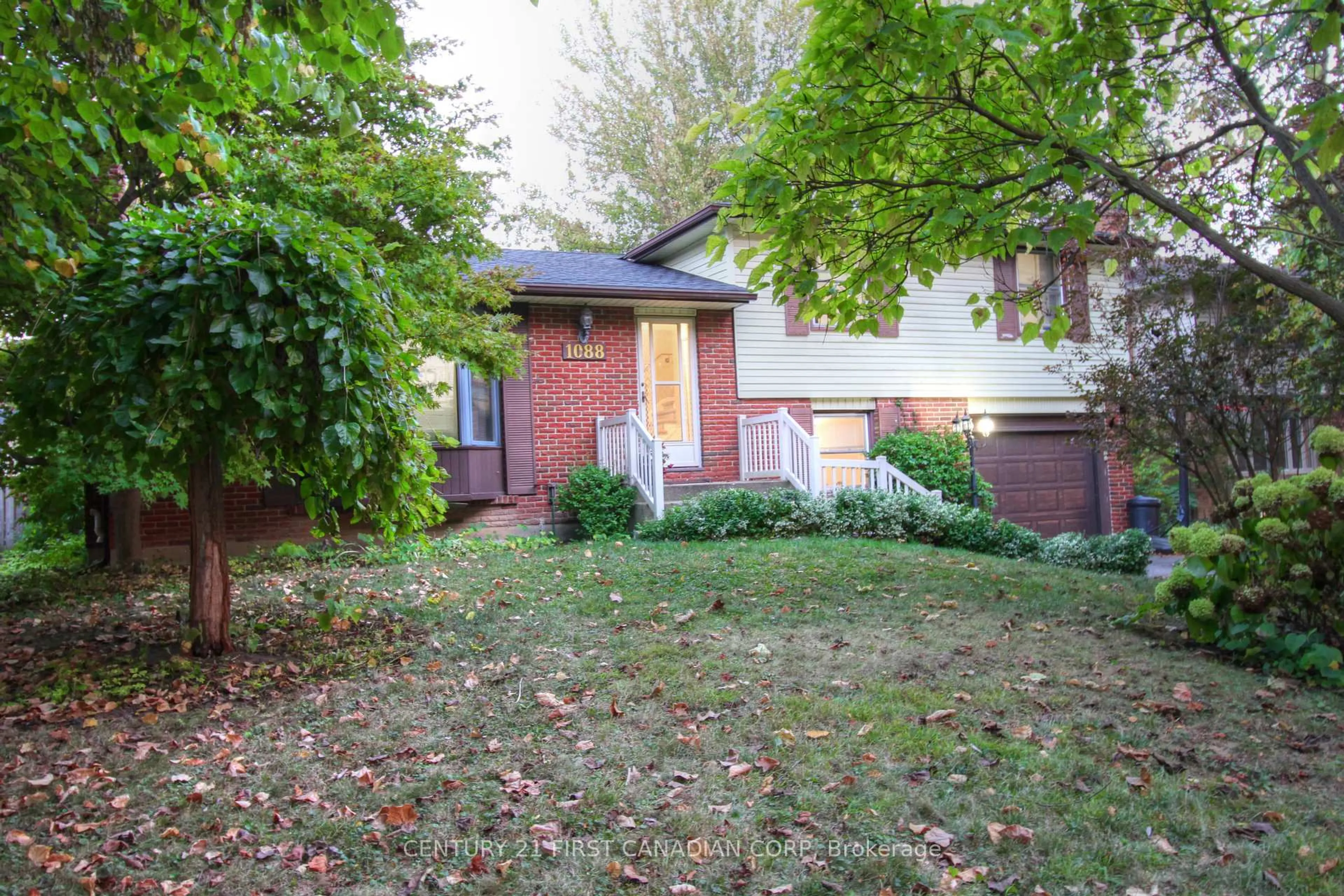 Home with brick exterior material, street for 1088 Kingston Ave, London North Ontario N6H 4C8
