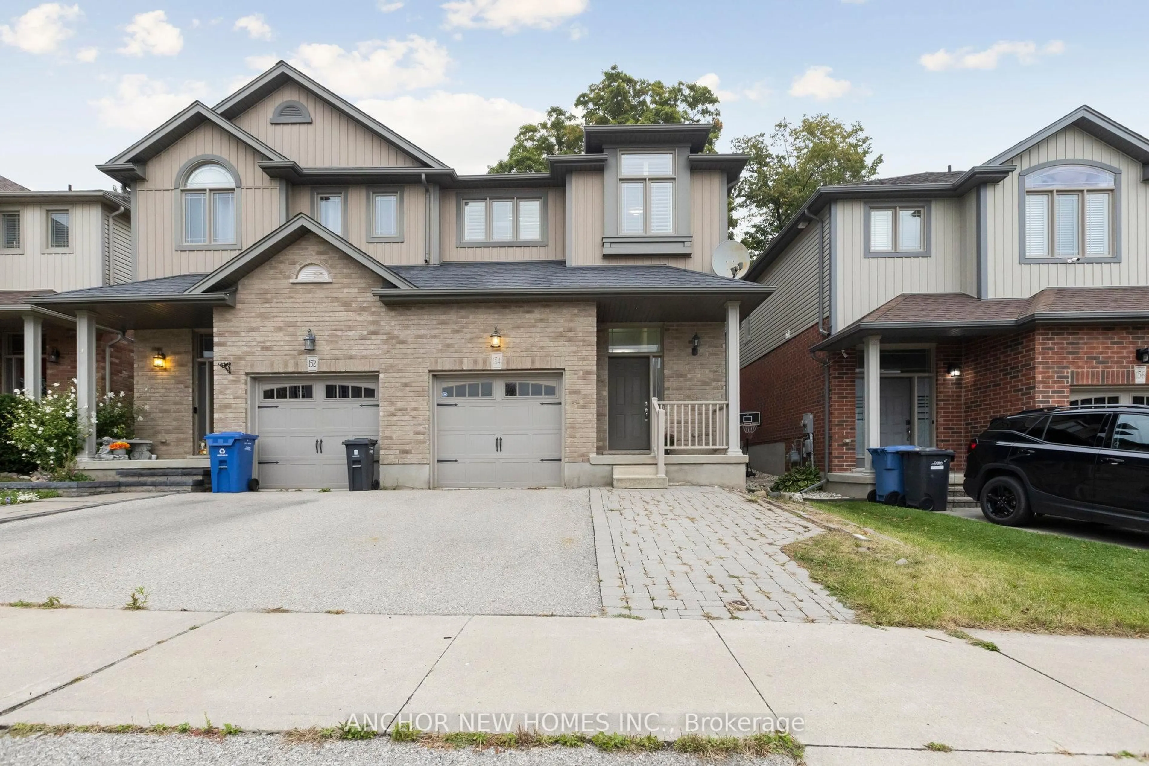 Home with brick exterior material, street for 154 Kemp Cres, Guelph Ontario N1E 0K1
