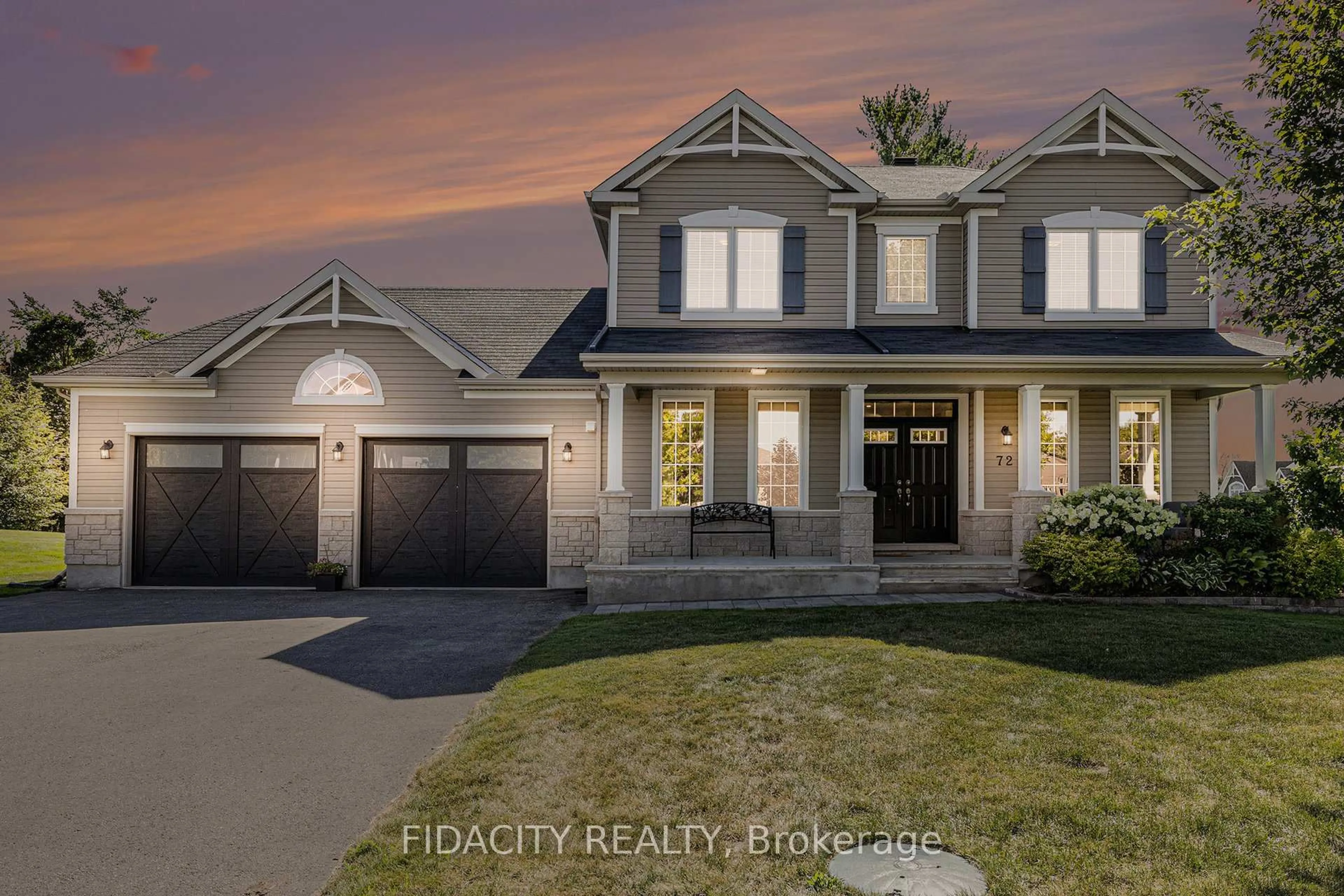 Home with brick exterior material, street for 72 White Tail Dr, Almonte Ontario K0A 1A0