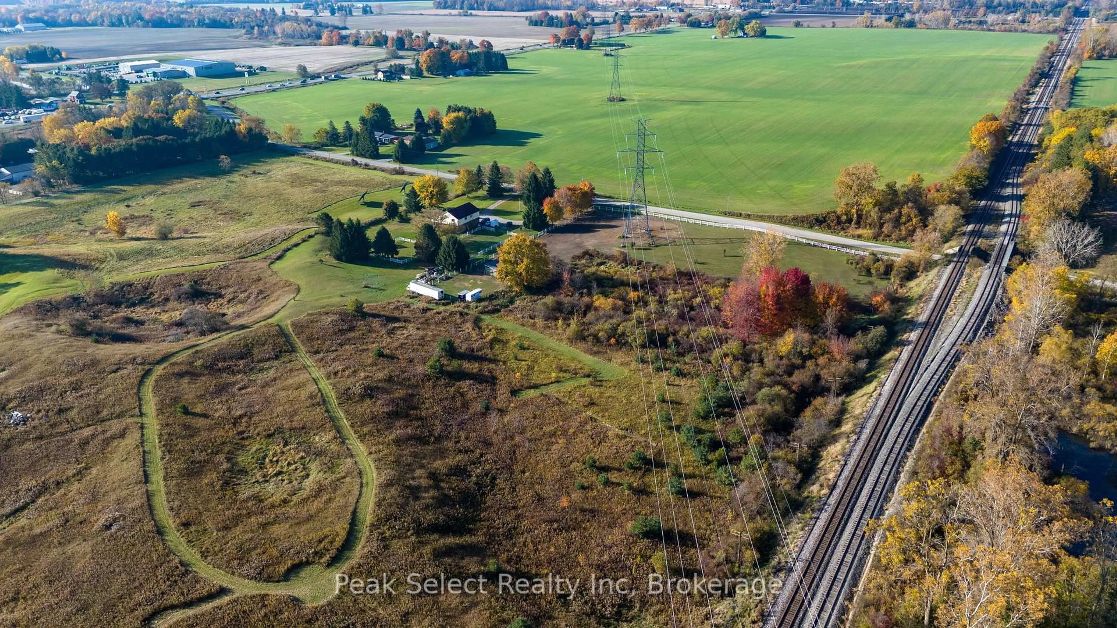A pic from outside/outdoor area/front of a property/back of a property/a pic from drone, unknown for 20076 Cherryhill Rd, Thames Centre Ontario N0M 2M0