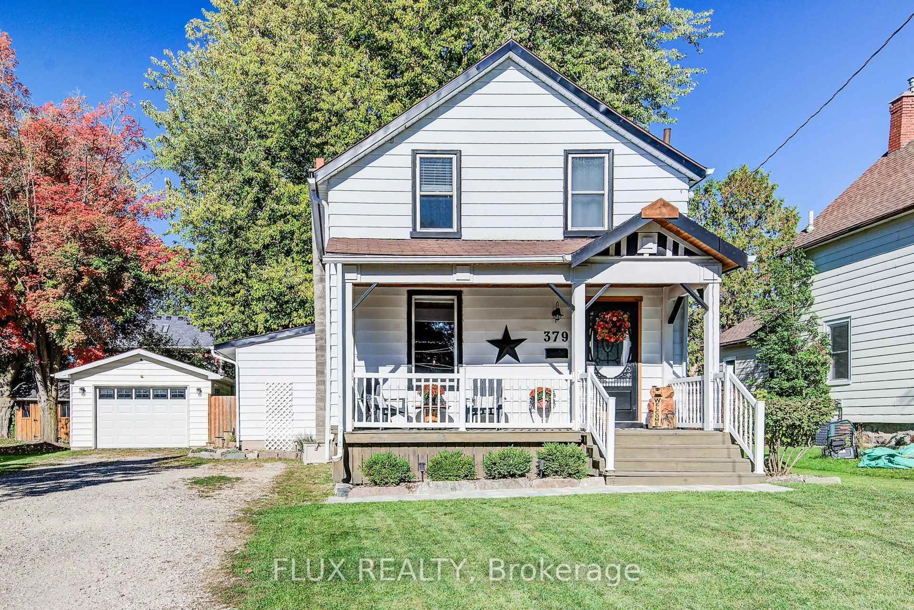 Home with vinyl exterior material, street for 379 Livingstone Ave, North Perth Ontario N4W 1R1