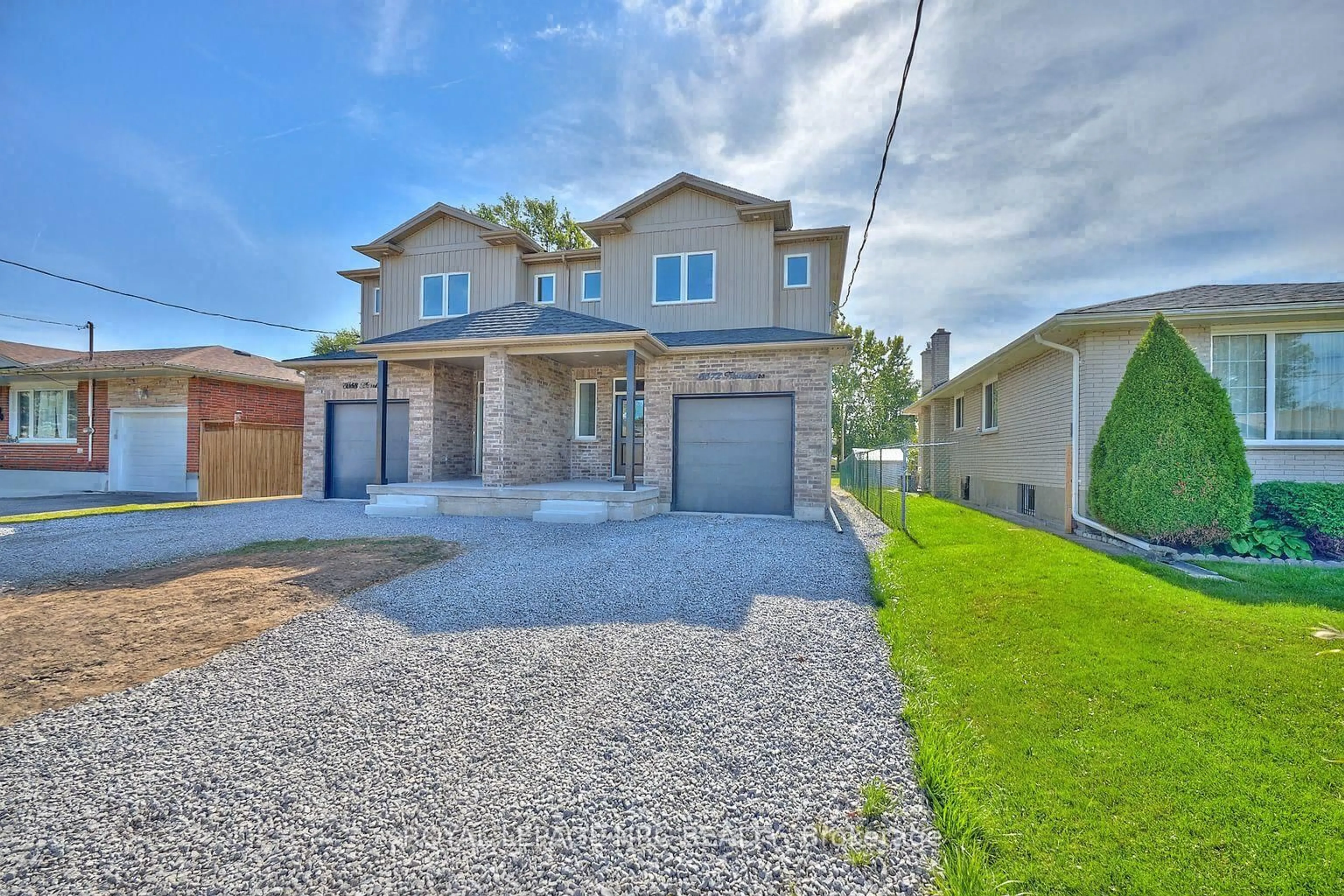 Home with brick exterior material, street for 6672 Hawkins St, Niagara Falls Ontario L2G 3B7