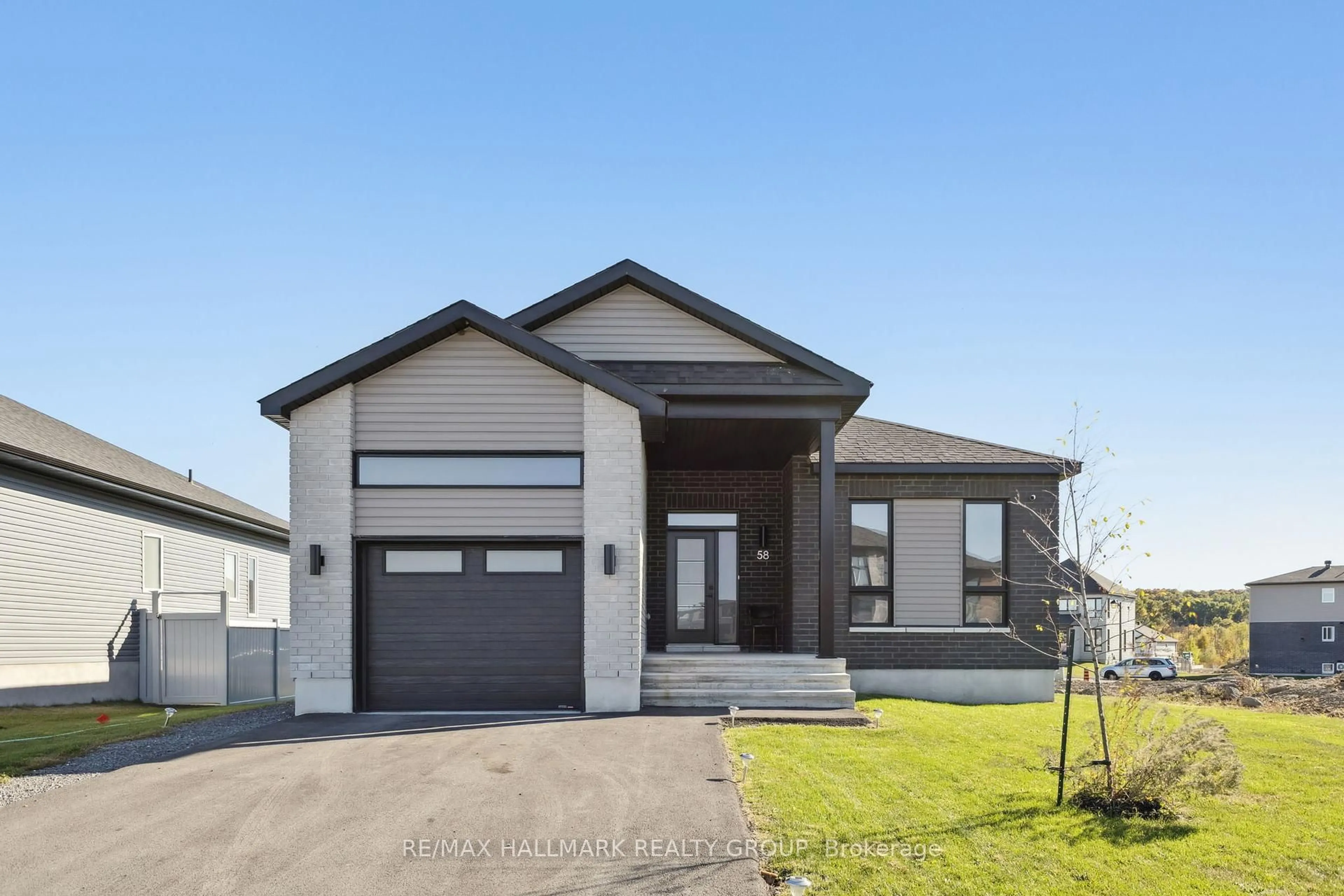 Home with vinyl exterior material, street for 58 Rutile St, Clarence-Rockland Ontario K4K 0M6