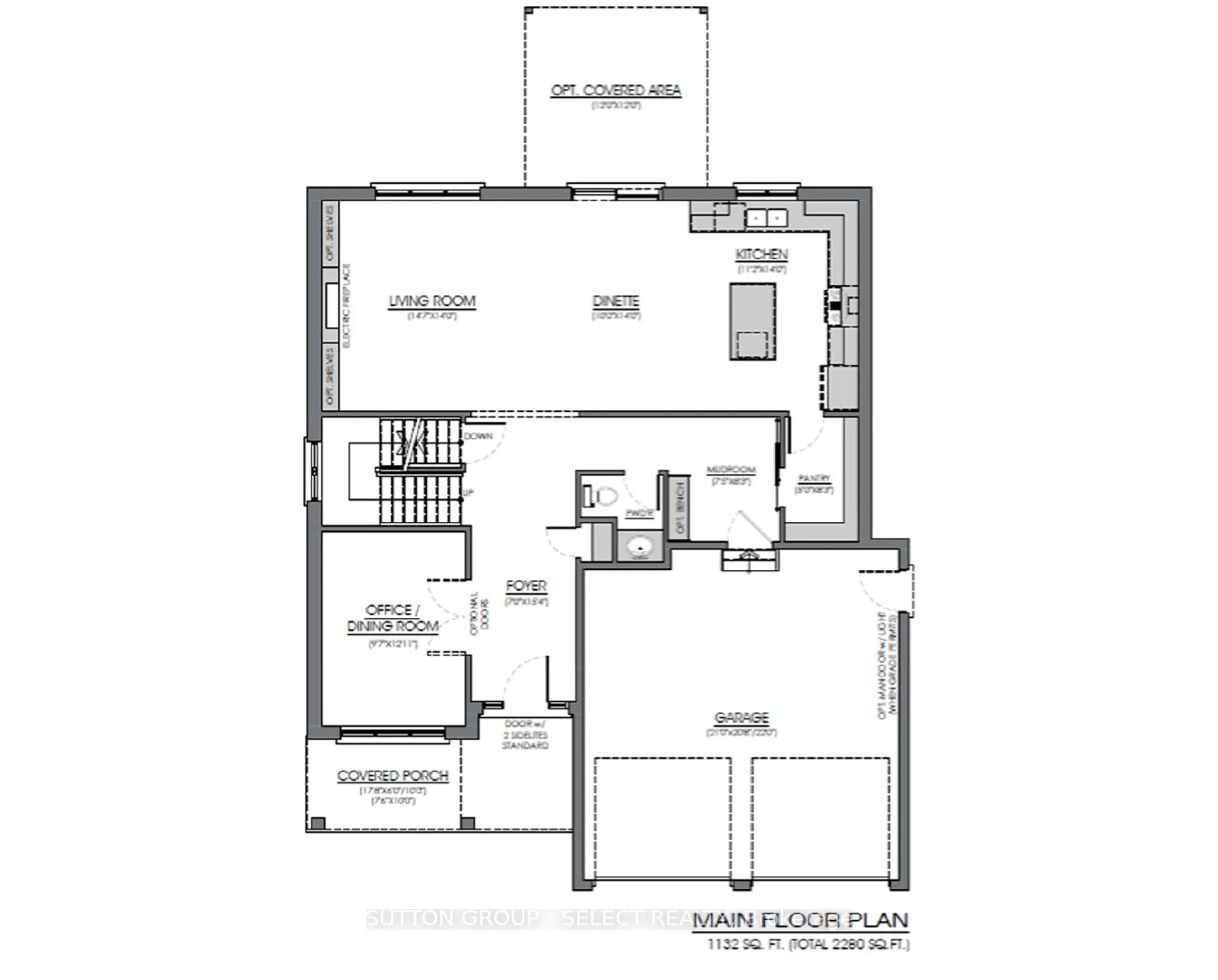 Floor plan for LOT 74 FIVE STAKES St, Southwold Ontario N5P 3T2