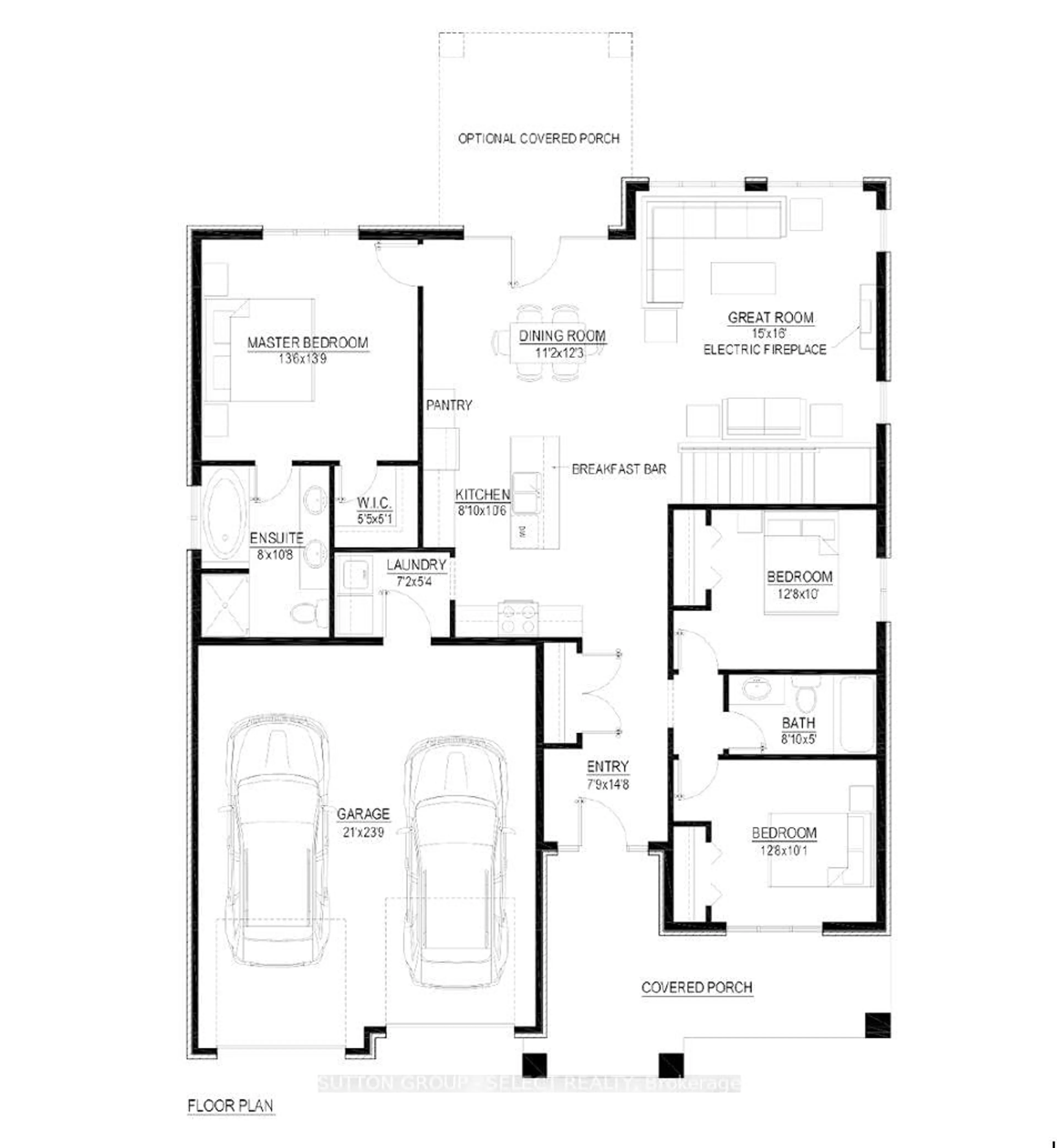 Floor plan for LOT 29 ROYAL Cres, Southwold Ontario N5P 3T2