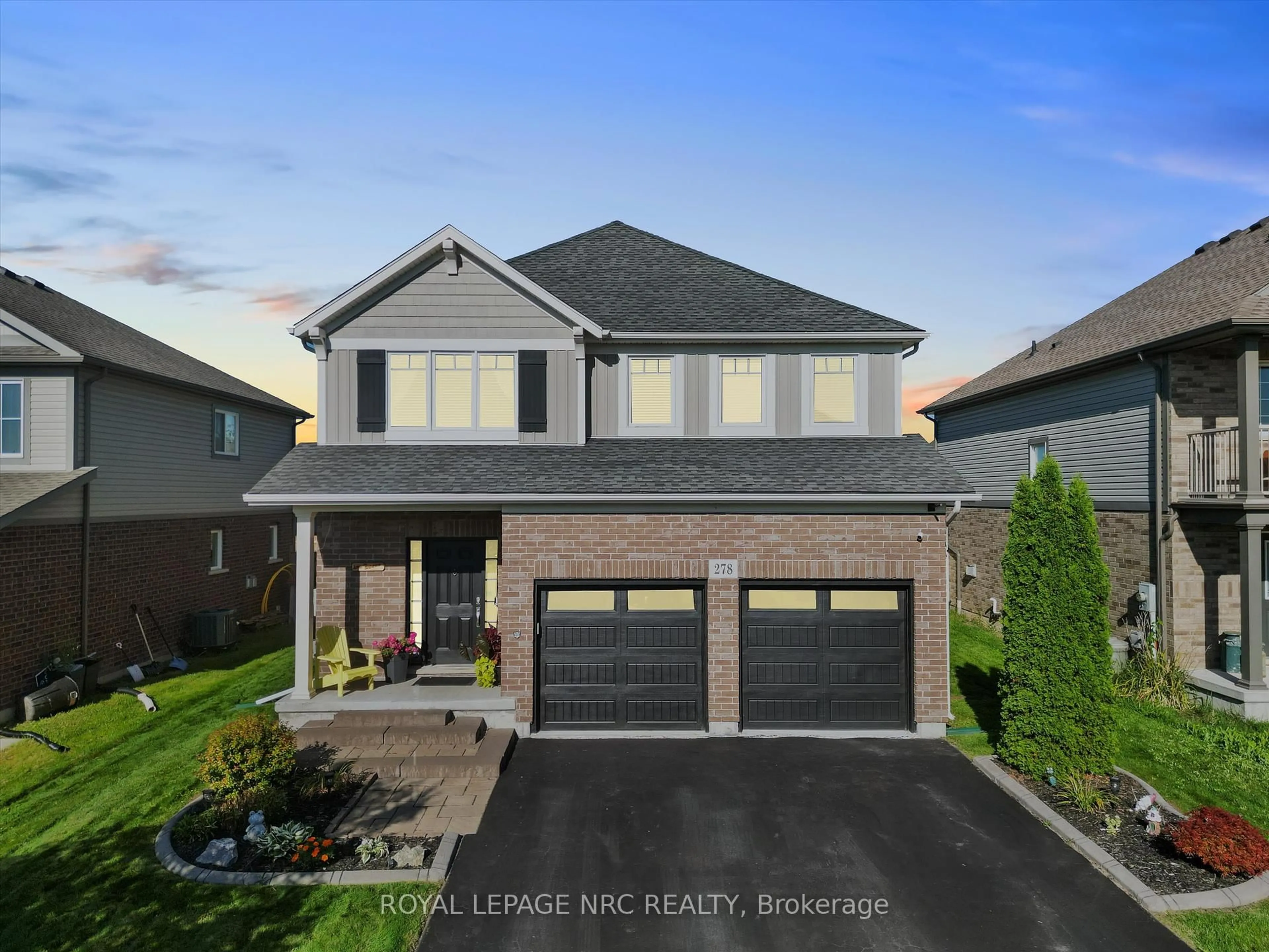 Home with brick exterior material, street for 278 Cardinal Cres, Welland Ontario L3C 0B1