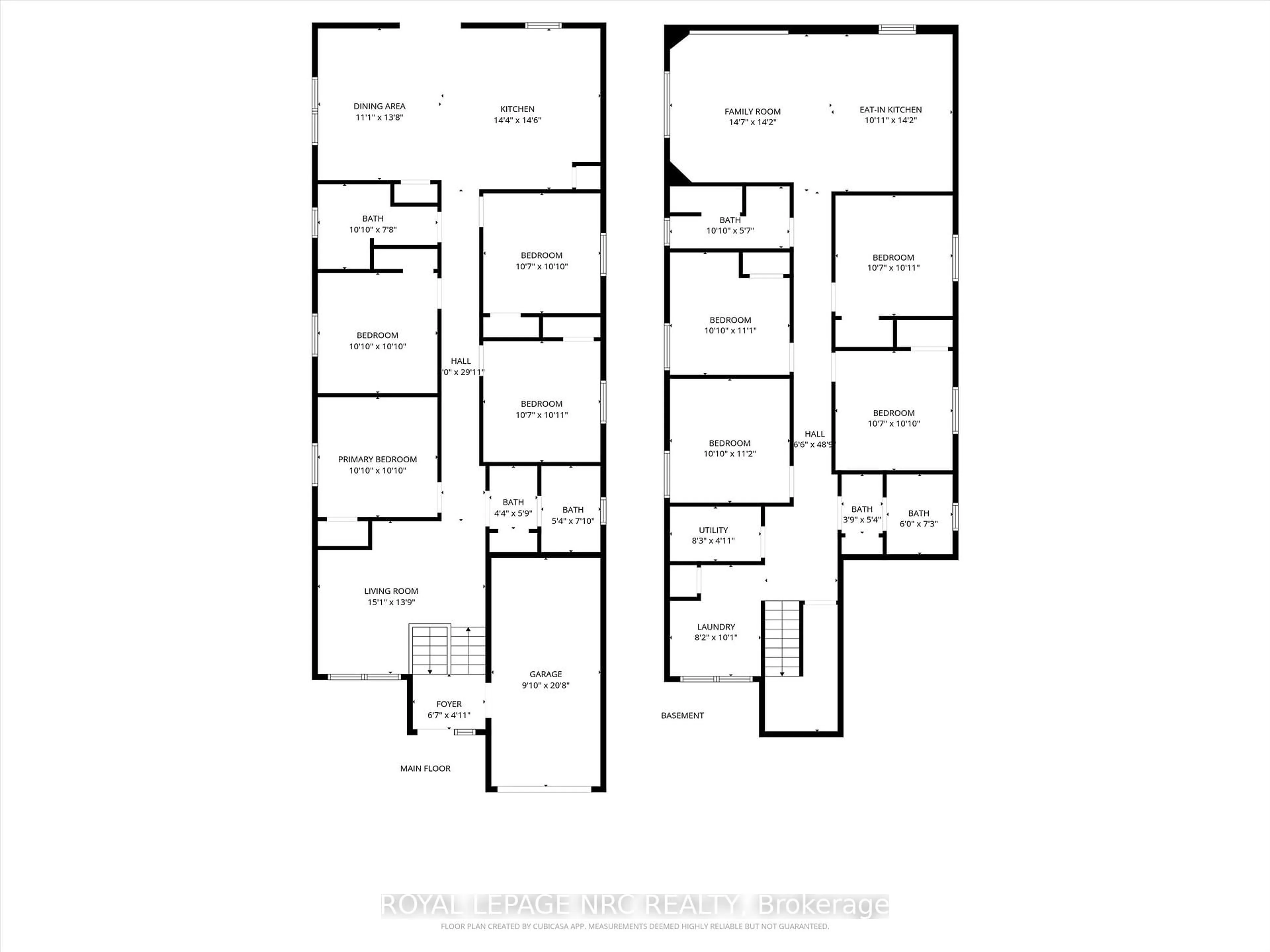 Floor plan for 39 Quaker Rd, Welland Ontario L3C 3G3